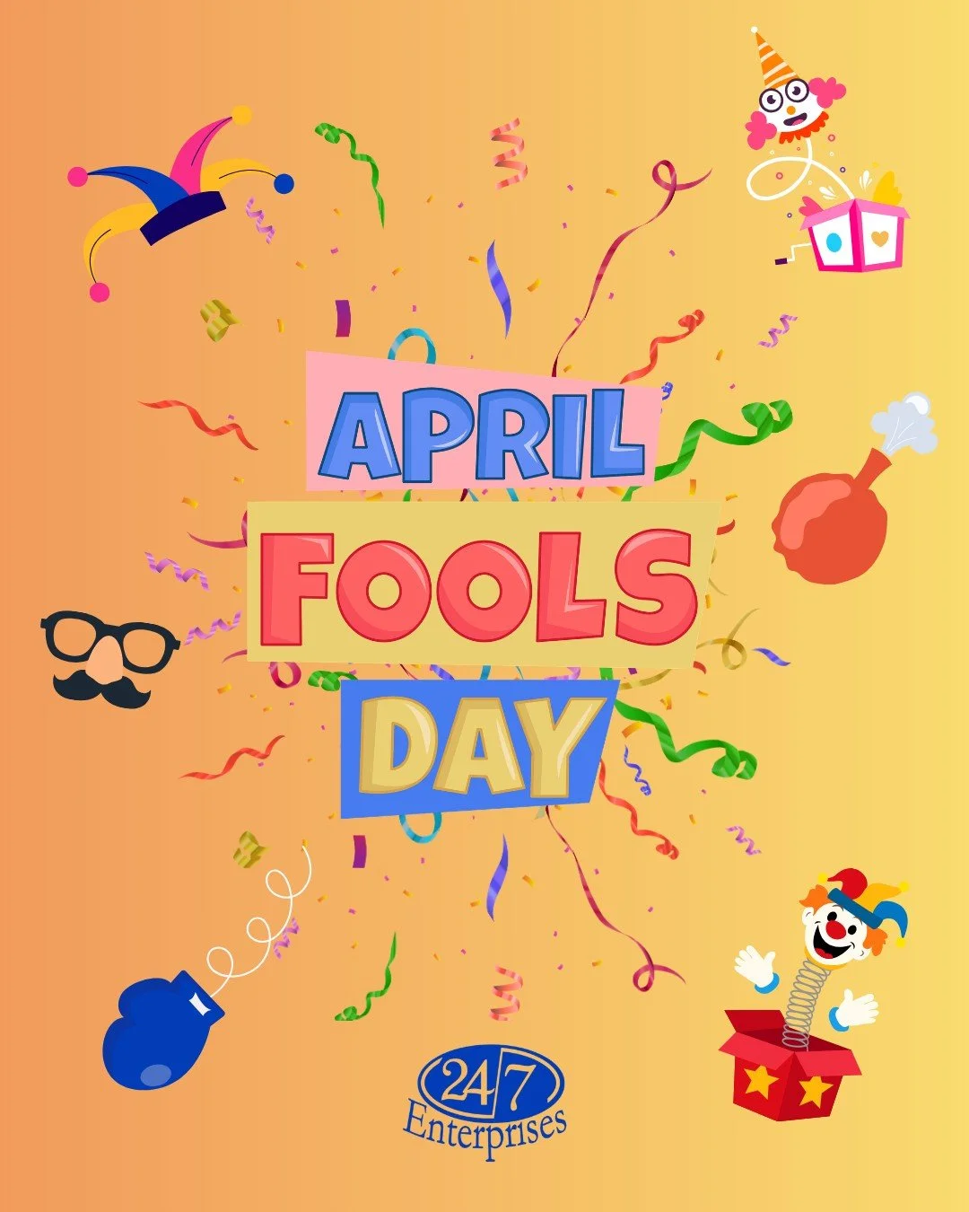 April Fools 🎉👀 Don't worry... we're not joking when we say we've got you covered 😉
#AprilFools #247enterprisesllc #explorepage