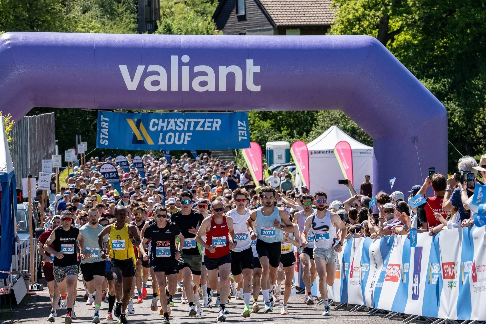 1514 Teilnehmer:innen am 42. Chäsitzer Louf