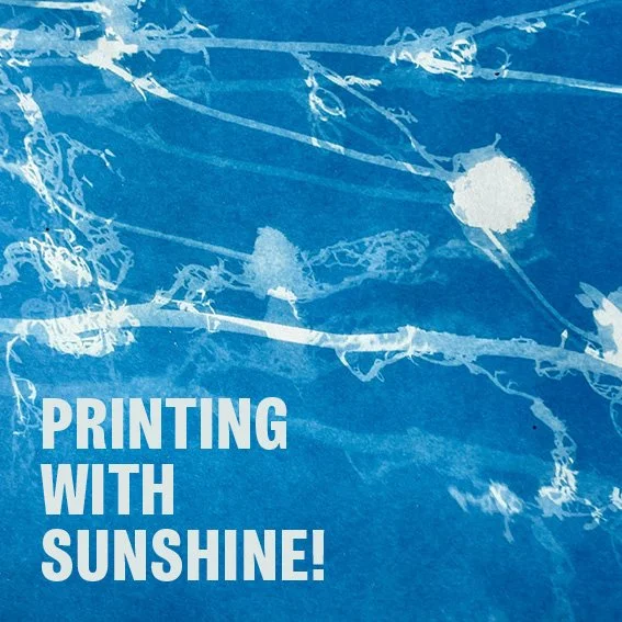 Cyanotype: Printing with Sunshine!