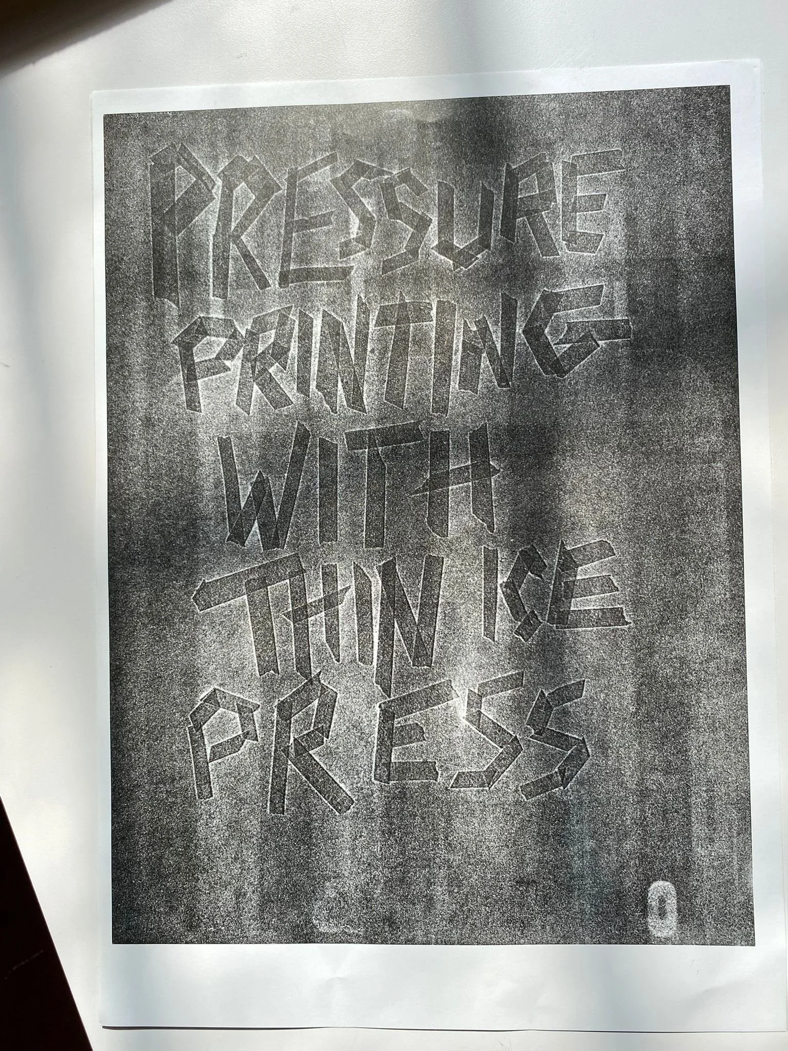 Introduction to Pressure Print