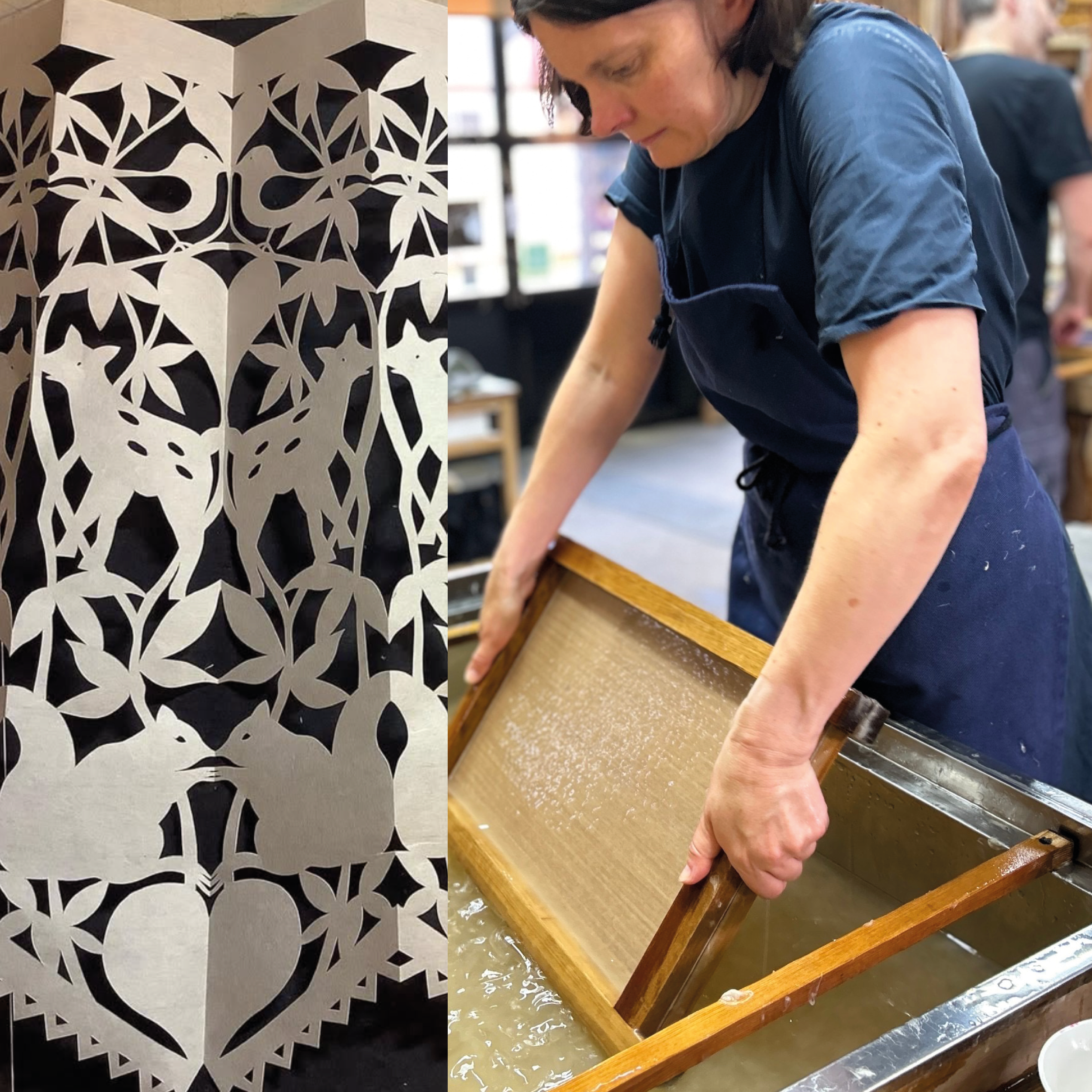 Washi papermaking and Japanese Paper Cutting: Drop-in Workshop