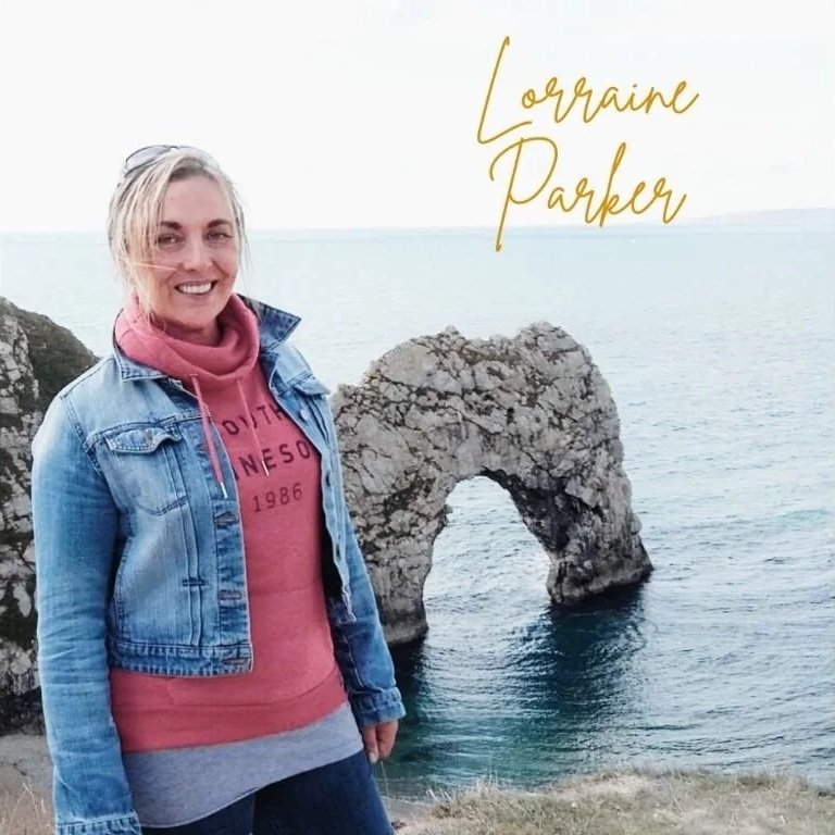 Lorraine Parker Hypnotherapist at Durdle Door, Dorset