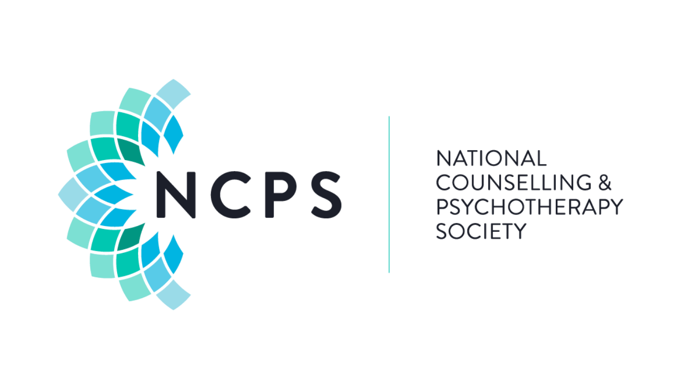 Symbol for the National Counselling & Psychotherapy society NCPS registered member counsellor Carolyn Kirk