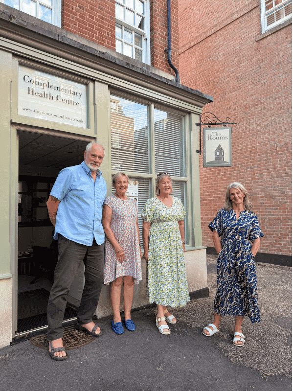 Our team of practitioners at The Rooms, Poundbury