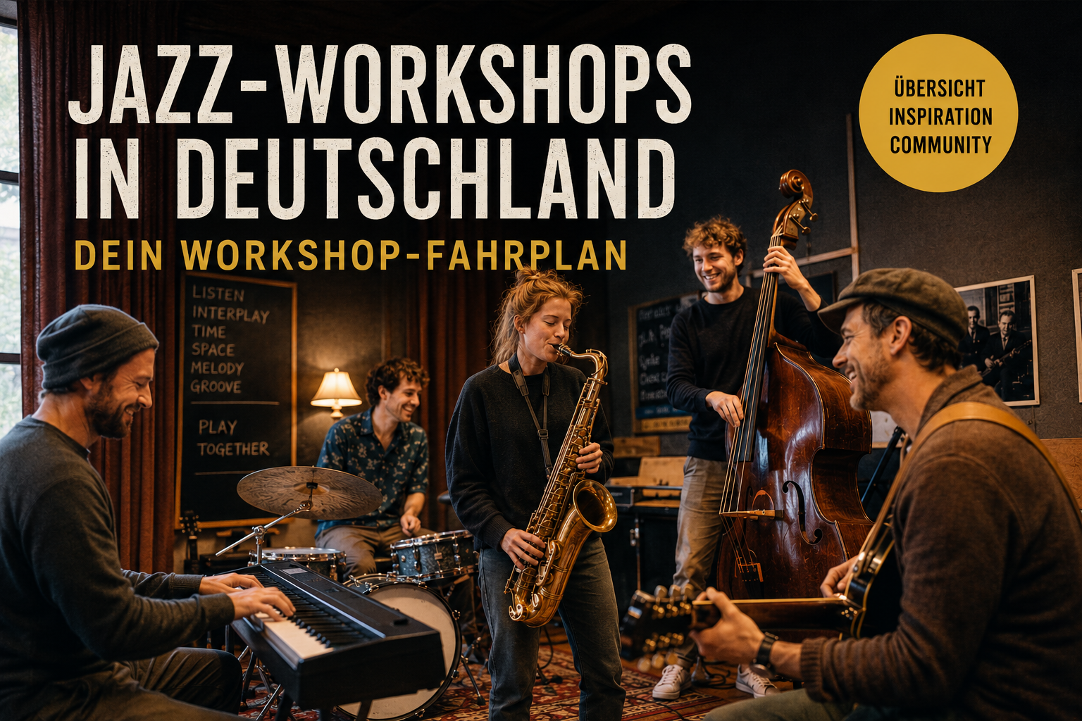 Dein Jazzworkshop-Fahrplan für das Jahr 2026