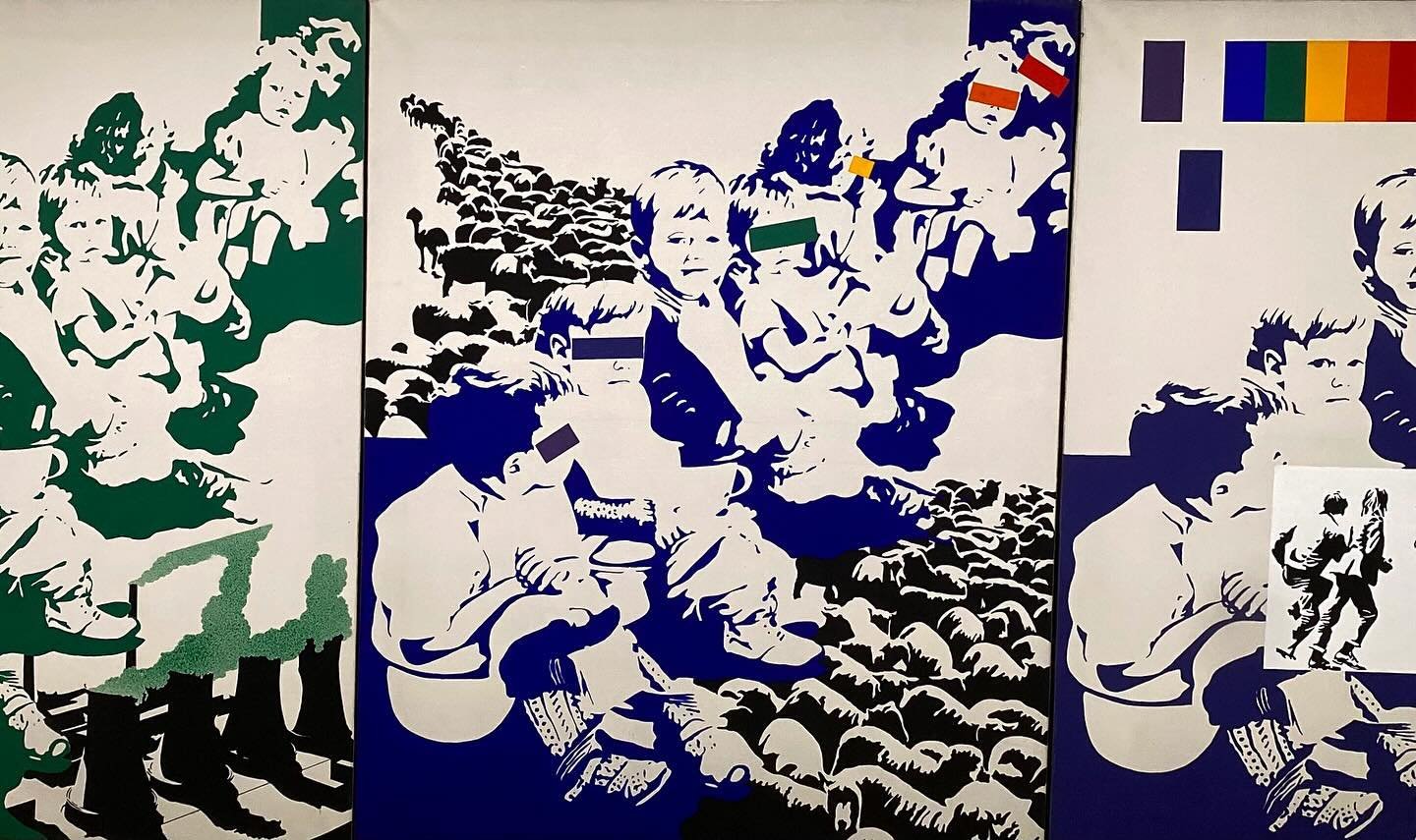 #AndyInspiration - Petit tour obligatoire au @centrepompidou pour r&eacute;viser ses classiques d&rsquo;art contemporain 😉

👤 : Ivan Messac
🔳 : Les Chieurs, 1972
👐🏼 : Acrylique sur toile
📍 : @centrepompidou - Exposition permanente

#DeLArtDansN