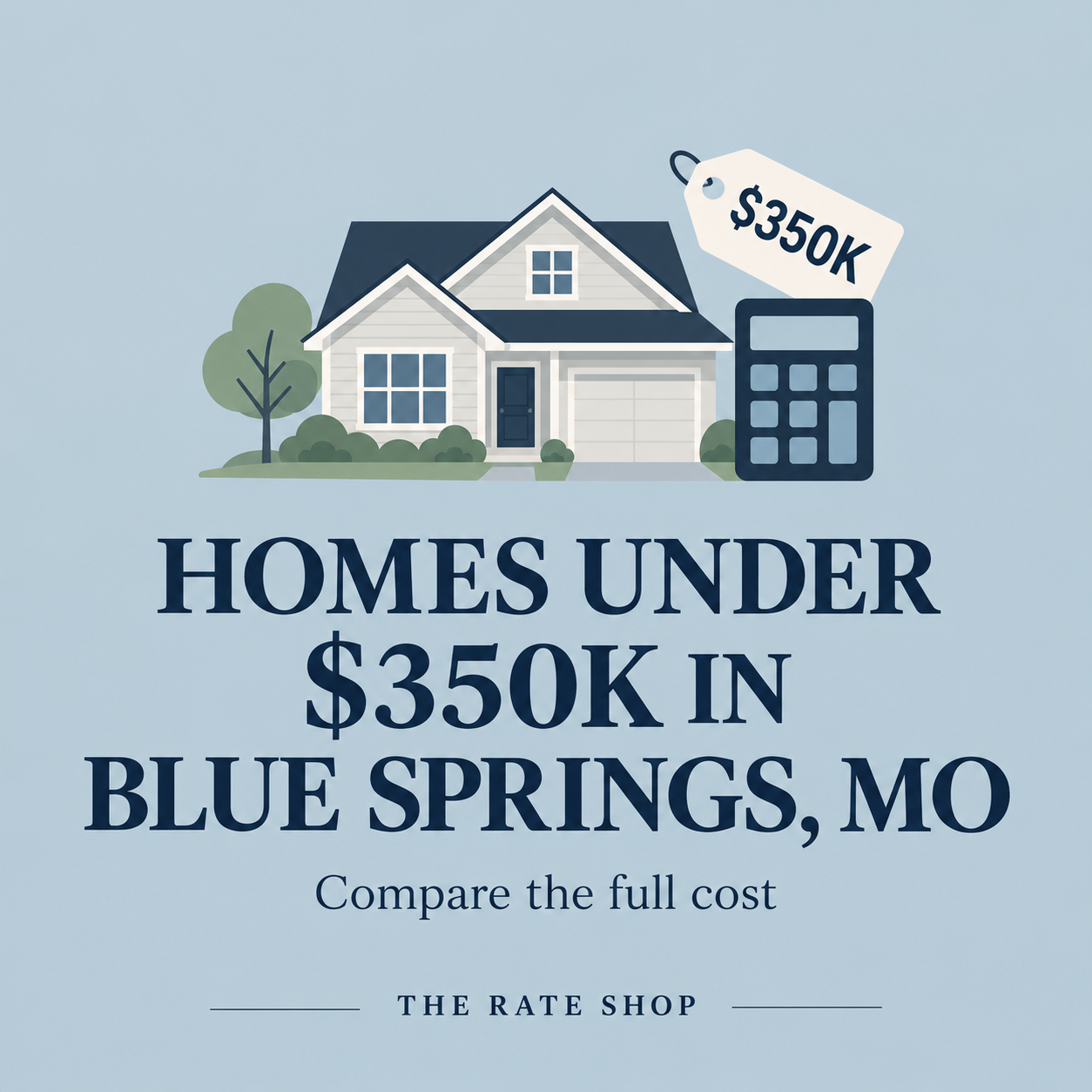 Homes Under $350K in Blue Springs, MO: Compare the Full Cost
