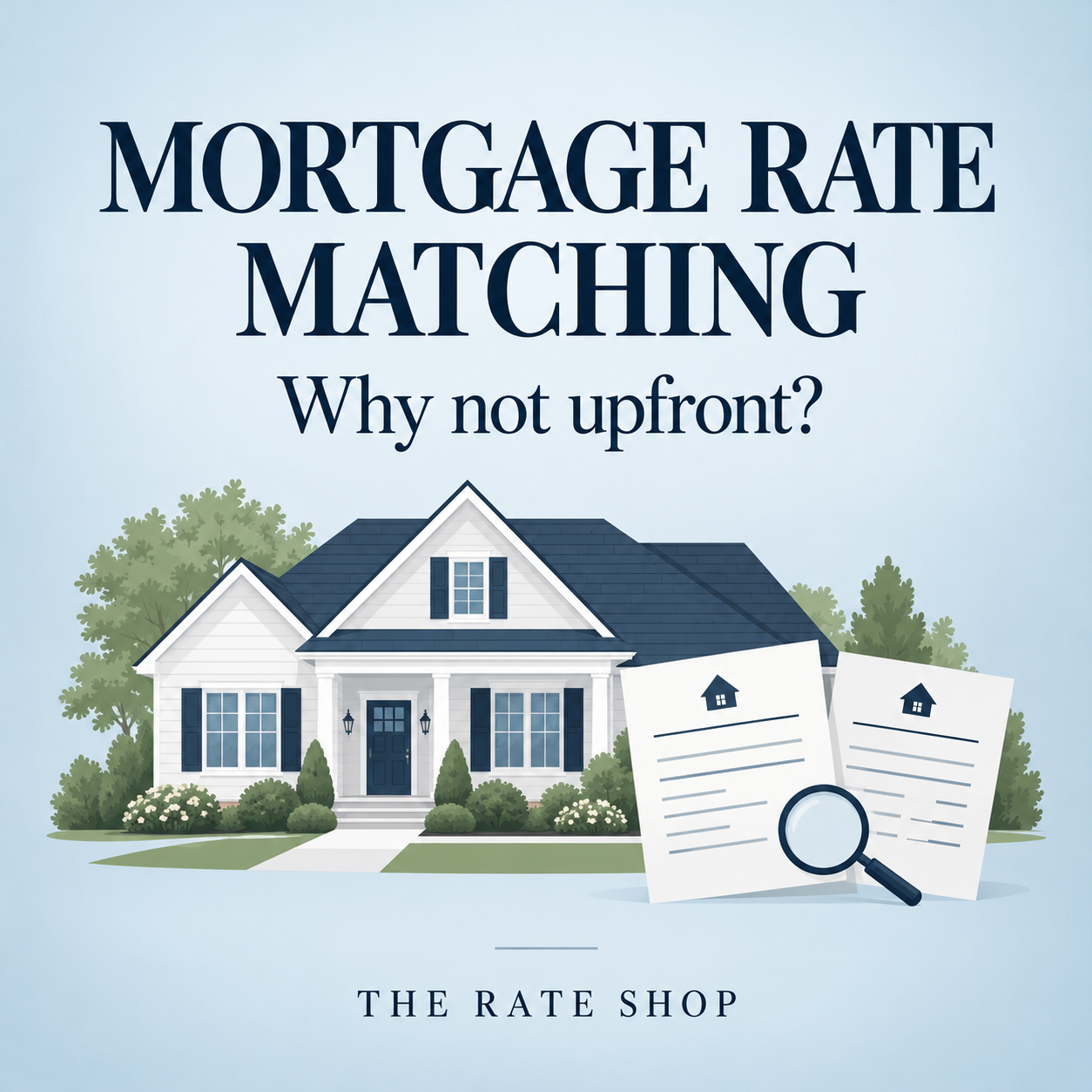 If You Could Match That Interest Rate, Why Didn't You Offer It First?