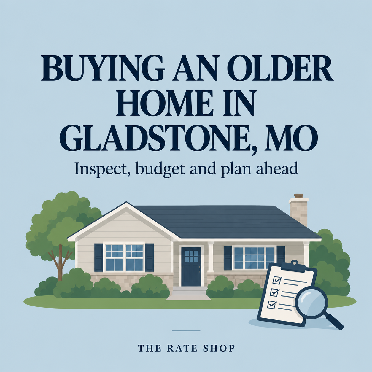 Buying an Older Home in Gladstone, MO: Inspect, Budget and Plan Ahead