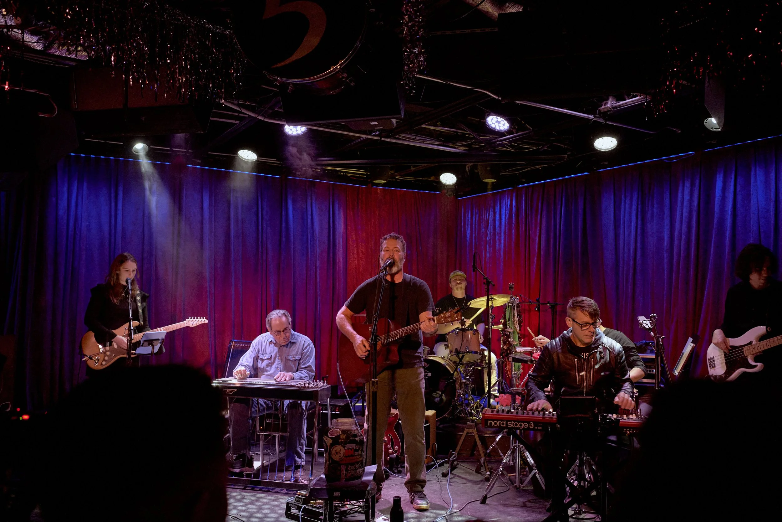 Jax Hollow, Chris Bauer, Shawn Mercer, Deven Young, Michael Klooster, Jimmy Lopez, & Sam Spheeris performing live at The 5 Sport in Nashville, TN.