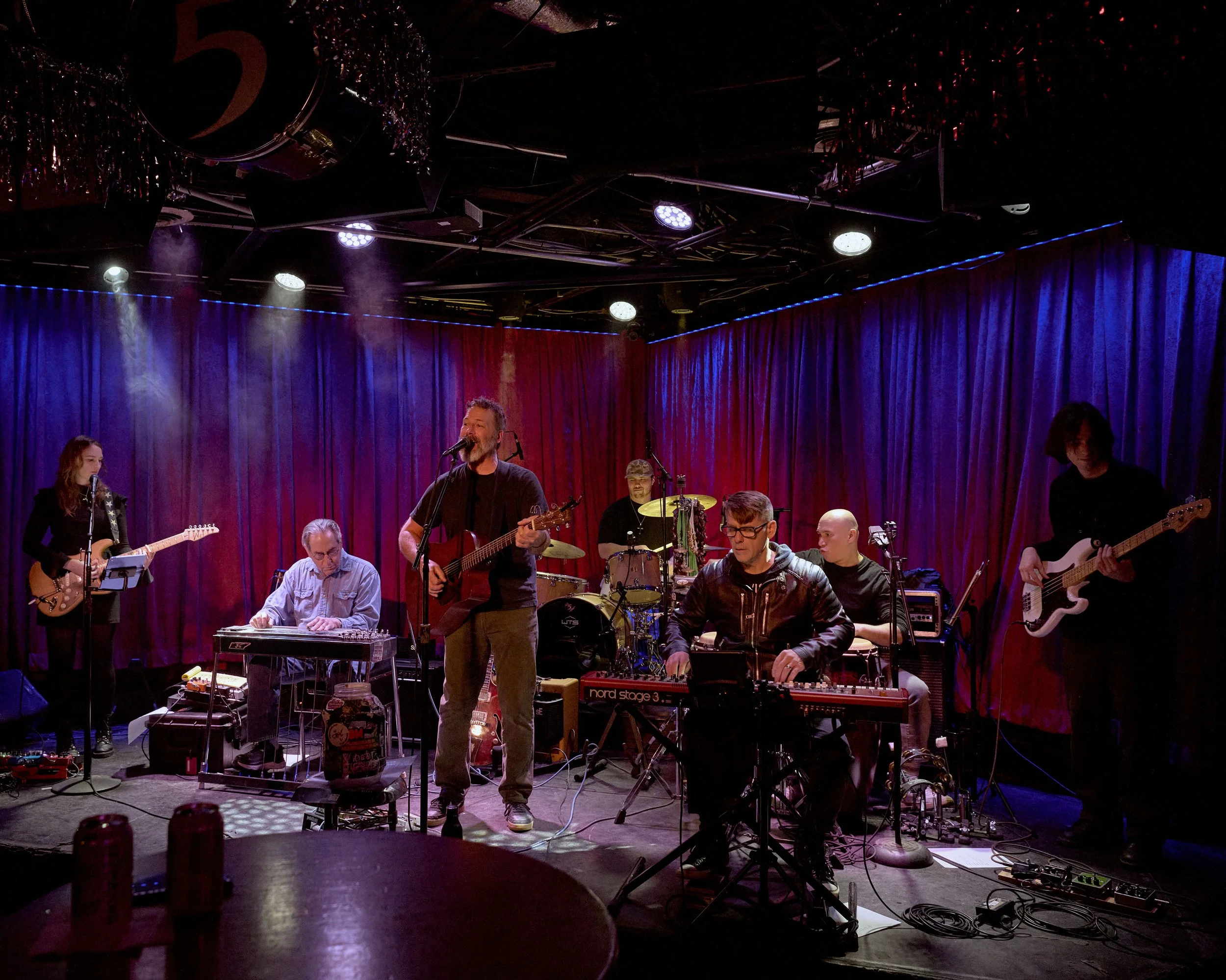 Jax Hollow, Chris Bauer, Shawn Mercer, Deven Young, Michael Klooster, Jimmy Lopez, & Sam Spheeris performing live at The 5 Sport in Nashville, TN.