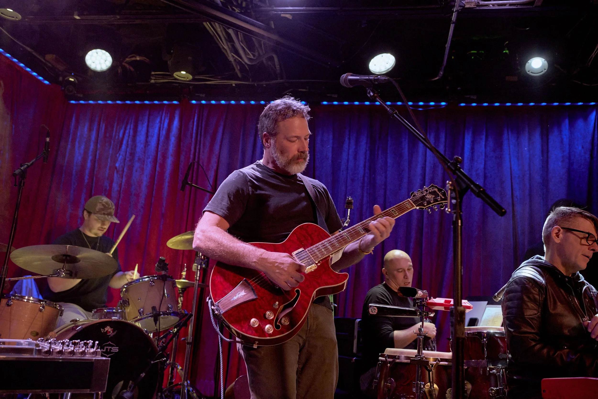 Shawn Mercer with Deven Young, Jimmy Lopez, and Michael Klooster, live at The 5 Spot in Nashville, TN.