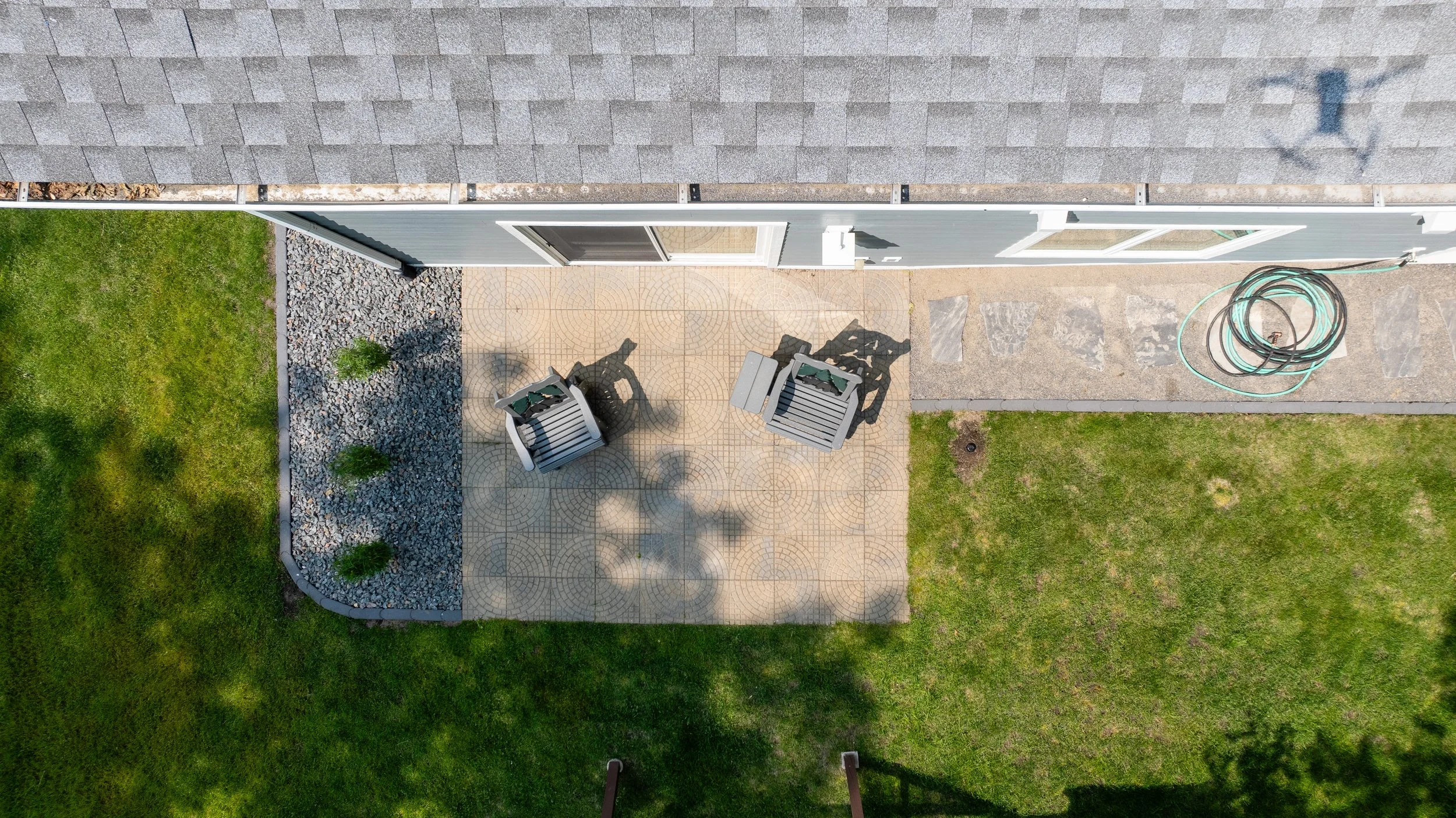  Final landscape installation with clean bed edges and walkways 