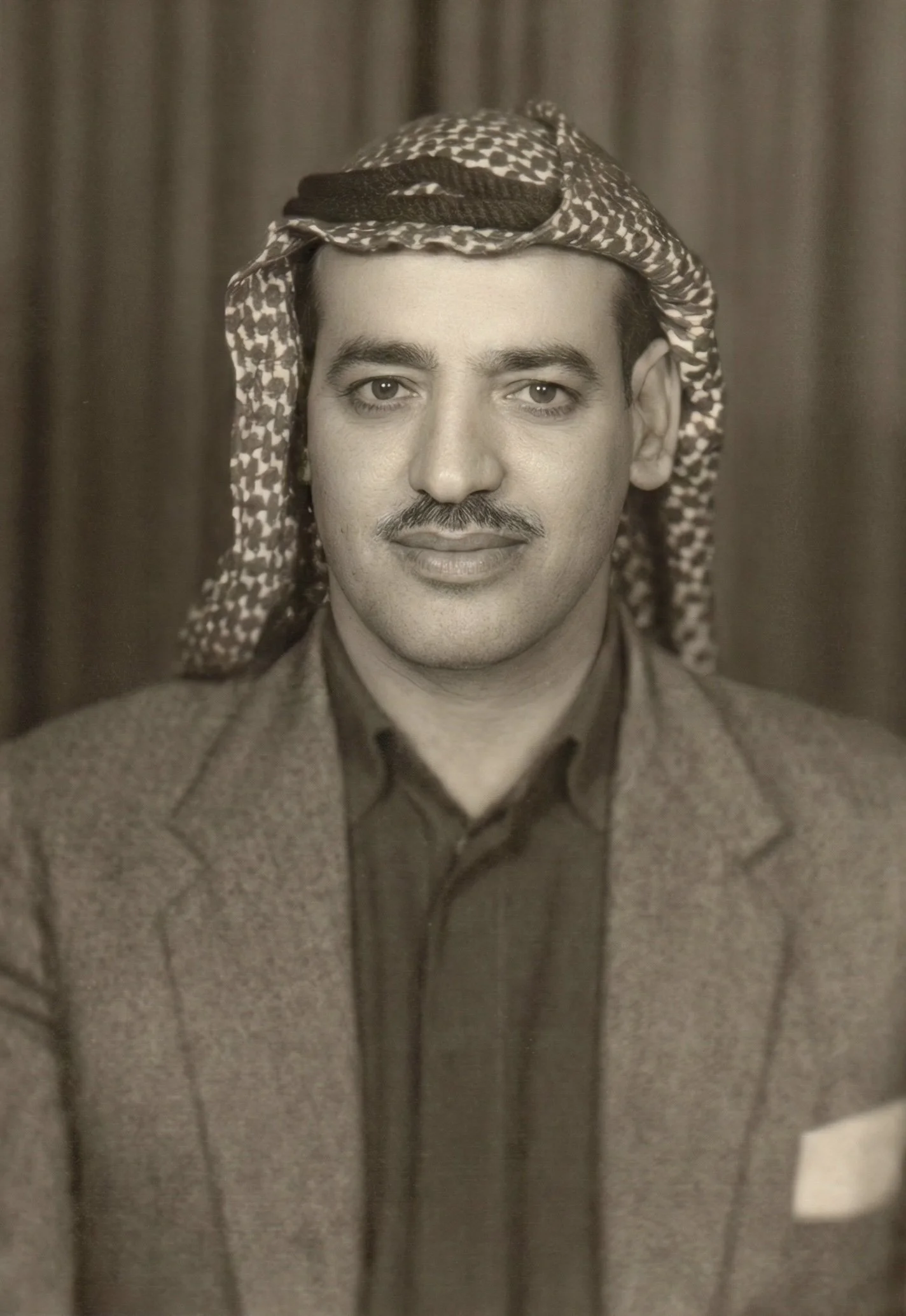 صورة المغفور له بإذن اللّٰه النوخذة محمد سليمان المحسن