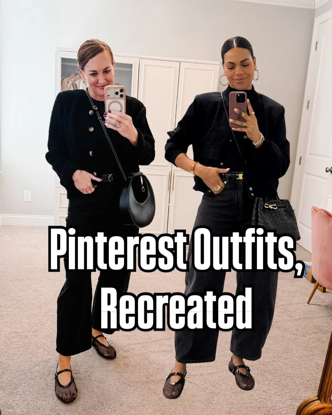 Recreating Pinterest outfits using neutral wardrobe basics.  These looks are built from classic pieces styled in a modern way, easy to wear, easy to repeat, and realistic for everyday life.

Save this if you&rsquo;re building outfits from what&rsquo;