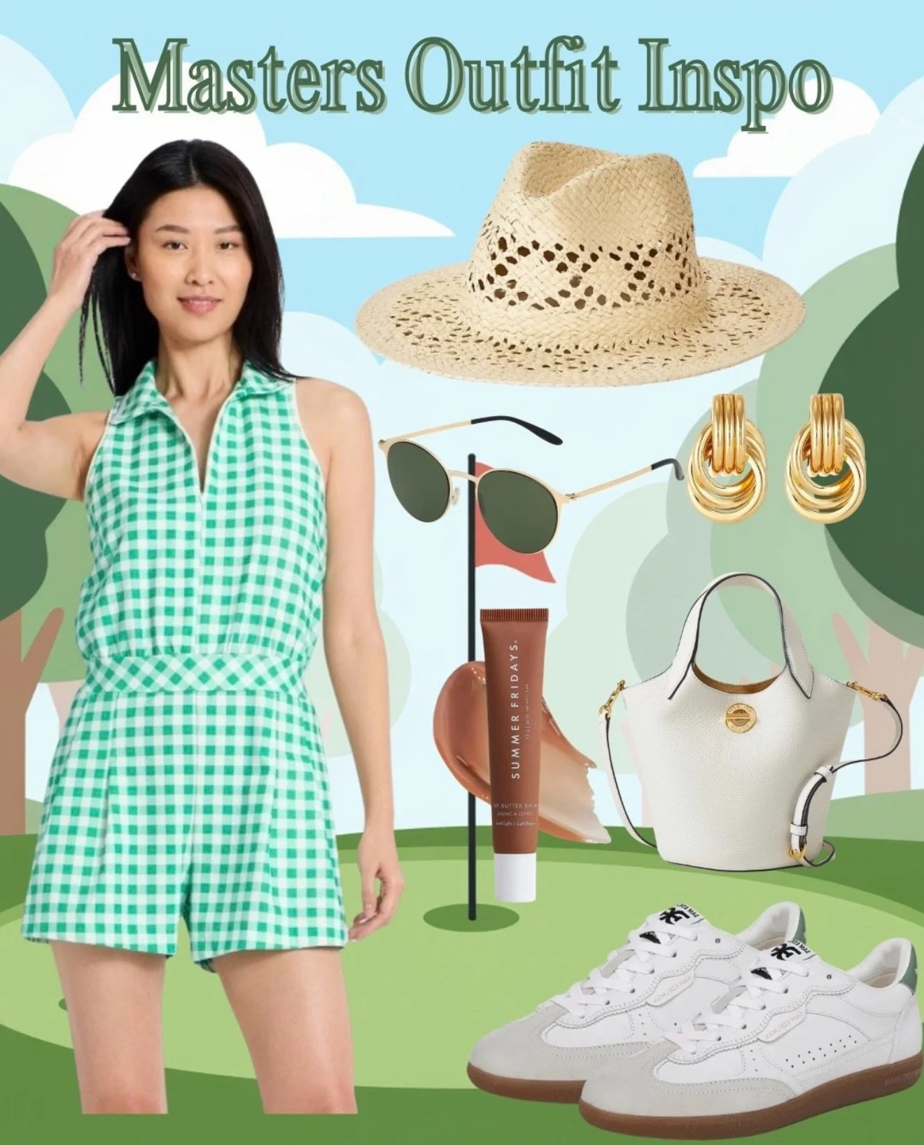 Spring means one thing in my house&hellip; Golf Tournaments, especially The Masters.

If you&rsquo;re headed to Augusta or just love the classic green and white color palette, here are a few Masters outfit ideas that are comfortable, classic, and per