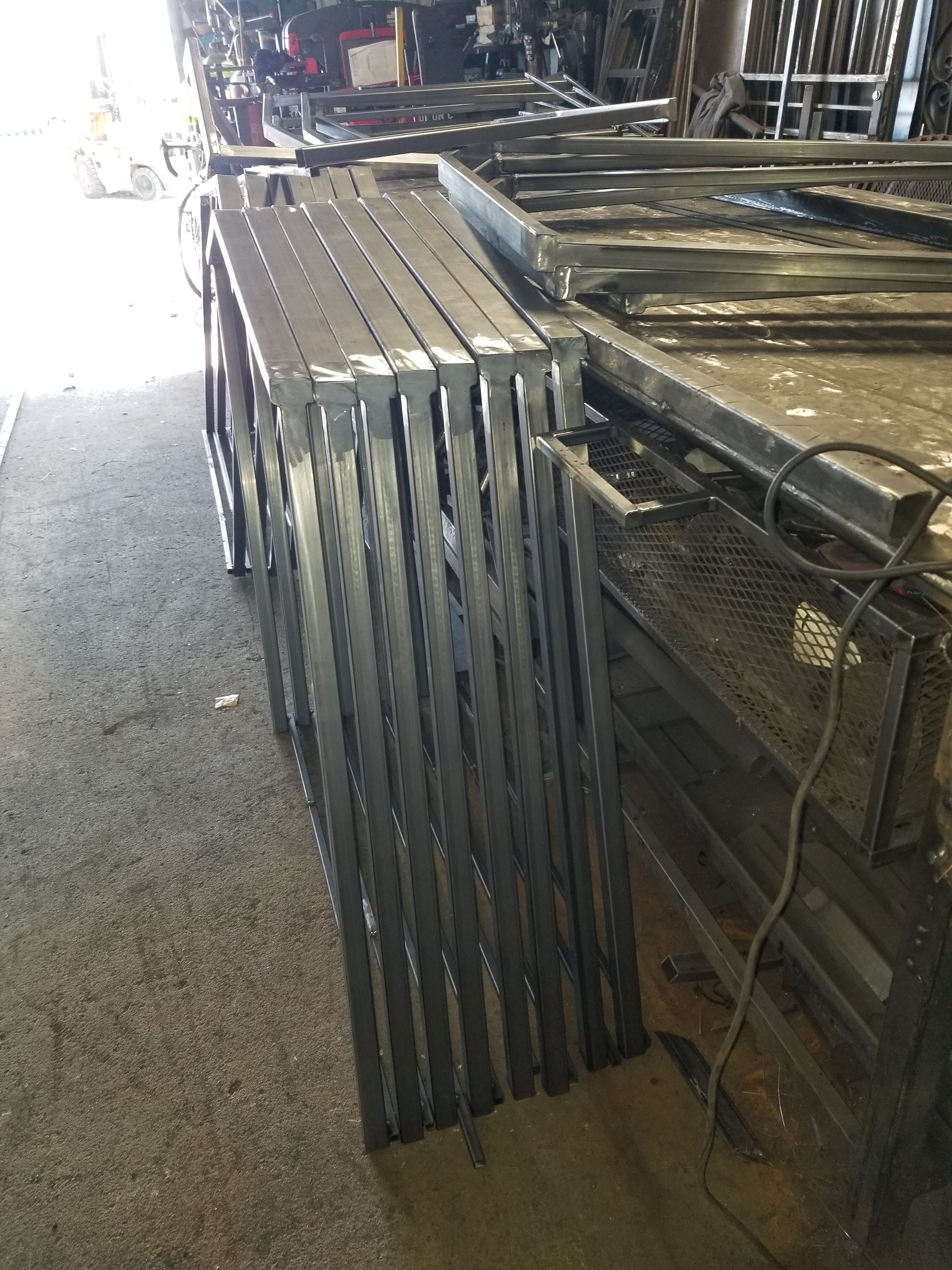 Handrails iron project in  Contra Costa County.