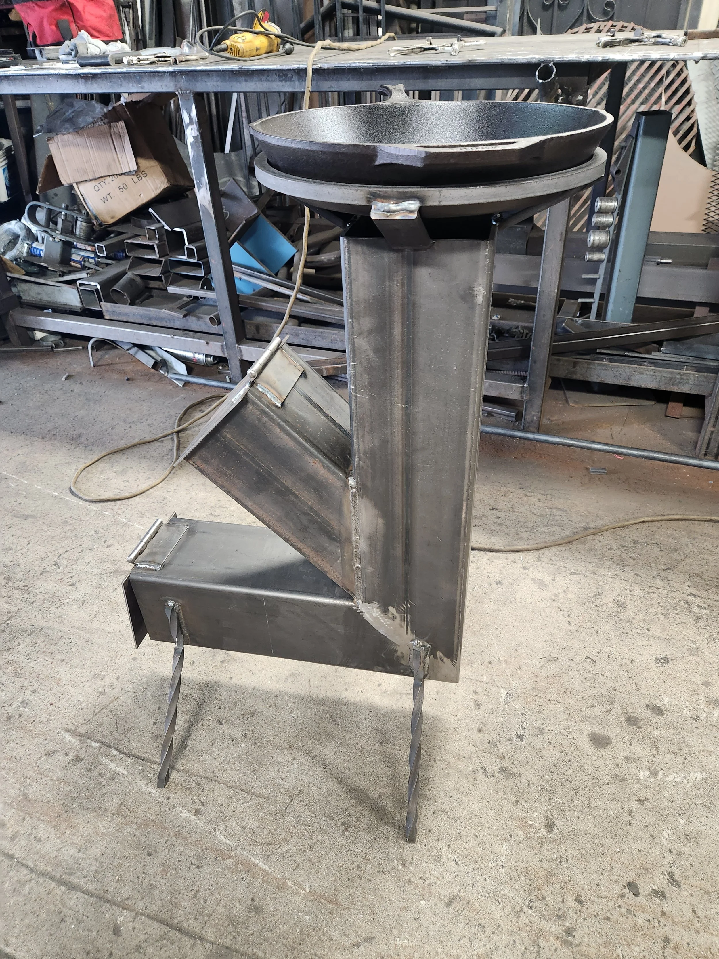 In our warehouse gallery, featuring an iron project crafted by the best welding team in the area