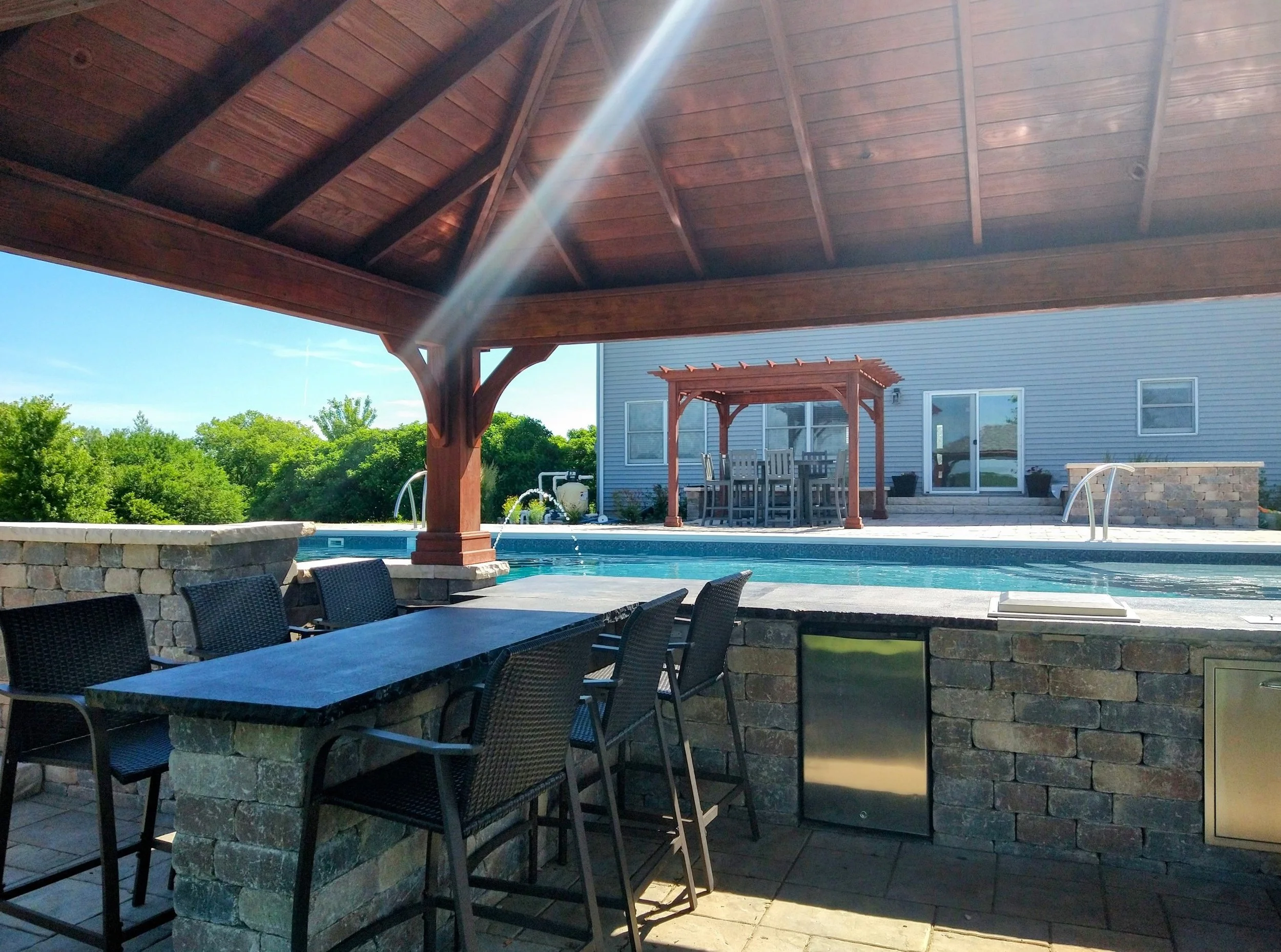POOLS — Brookside Landscapes