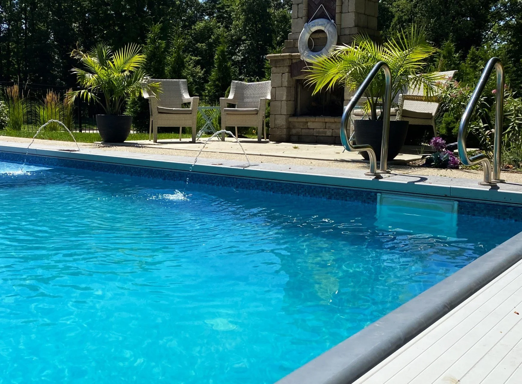 POOLS — Brookside Landscapes