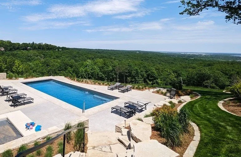 Prairie Ridge Pool POOLS — Brookside Landscapes