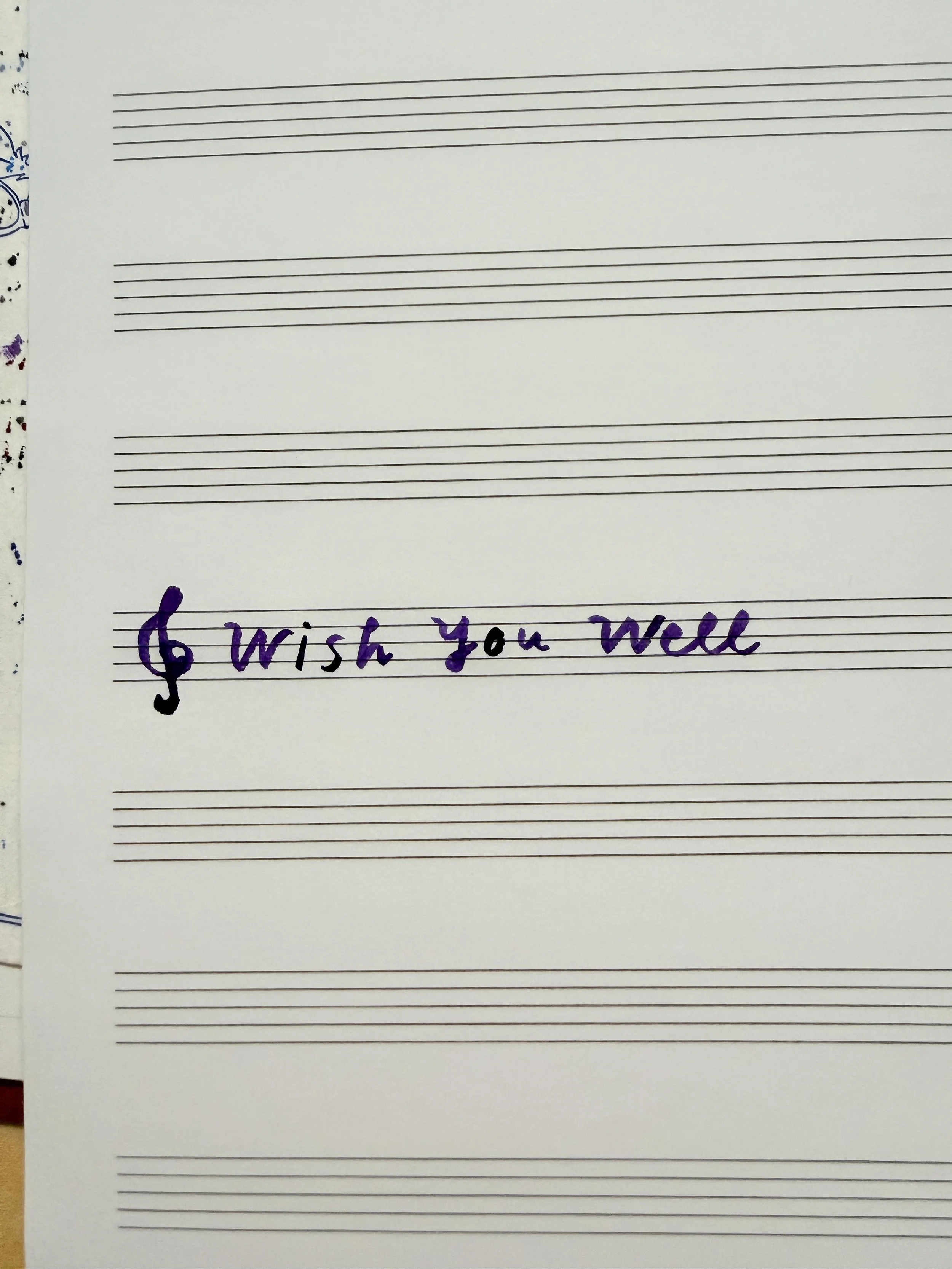 Digital Download - Sheet Music - Wish You Well (Piano)