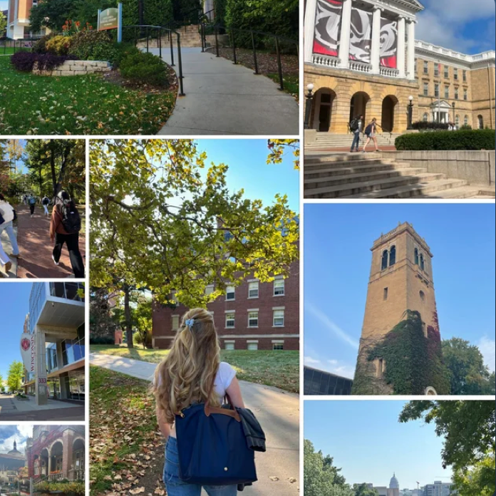 Walking To Class