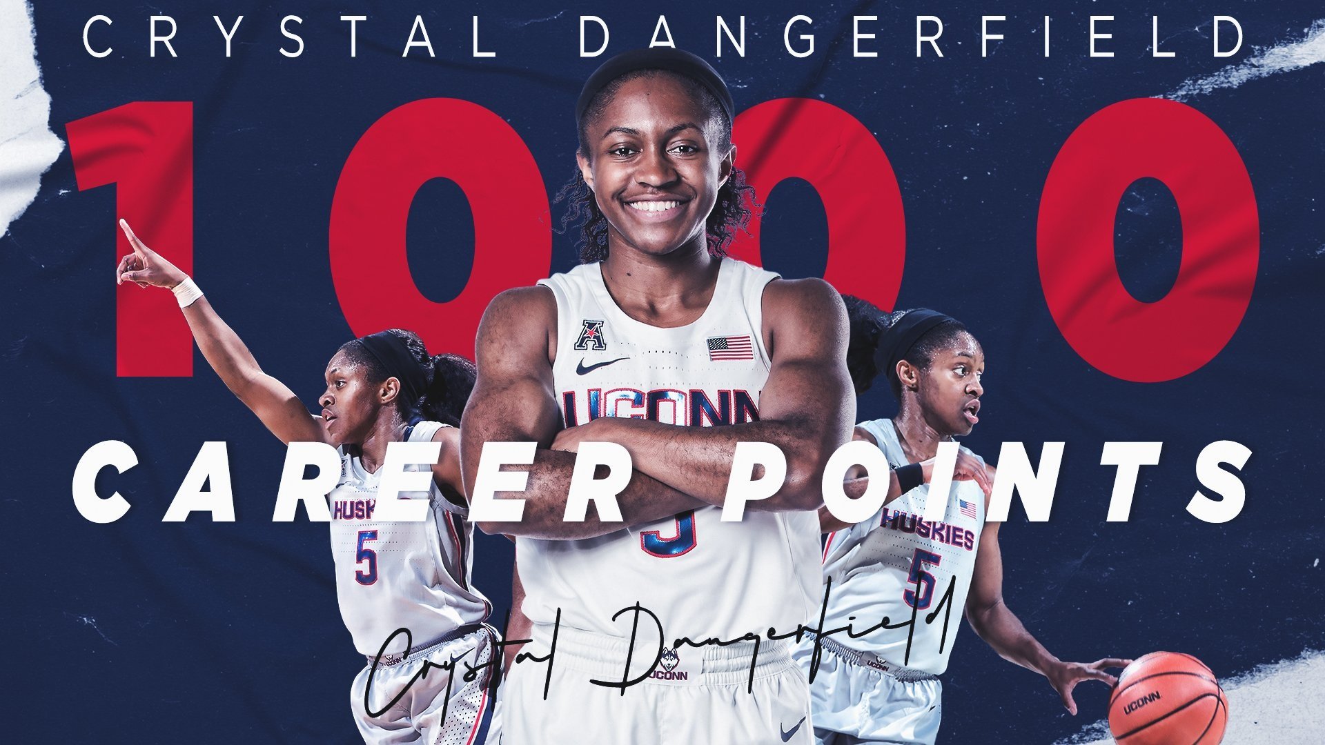 Graphic highlighting players 1000 career points. (Adobe Photoshop)