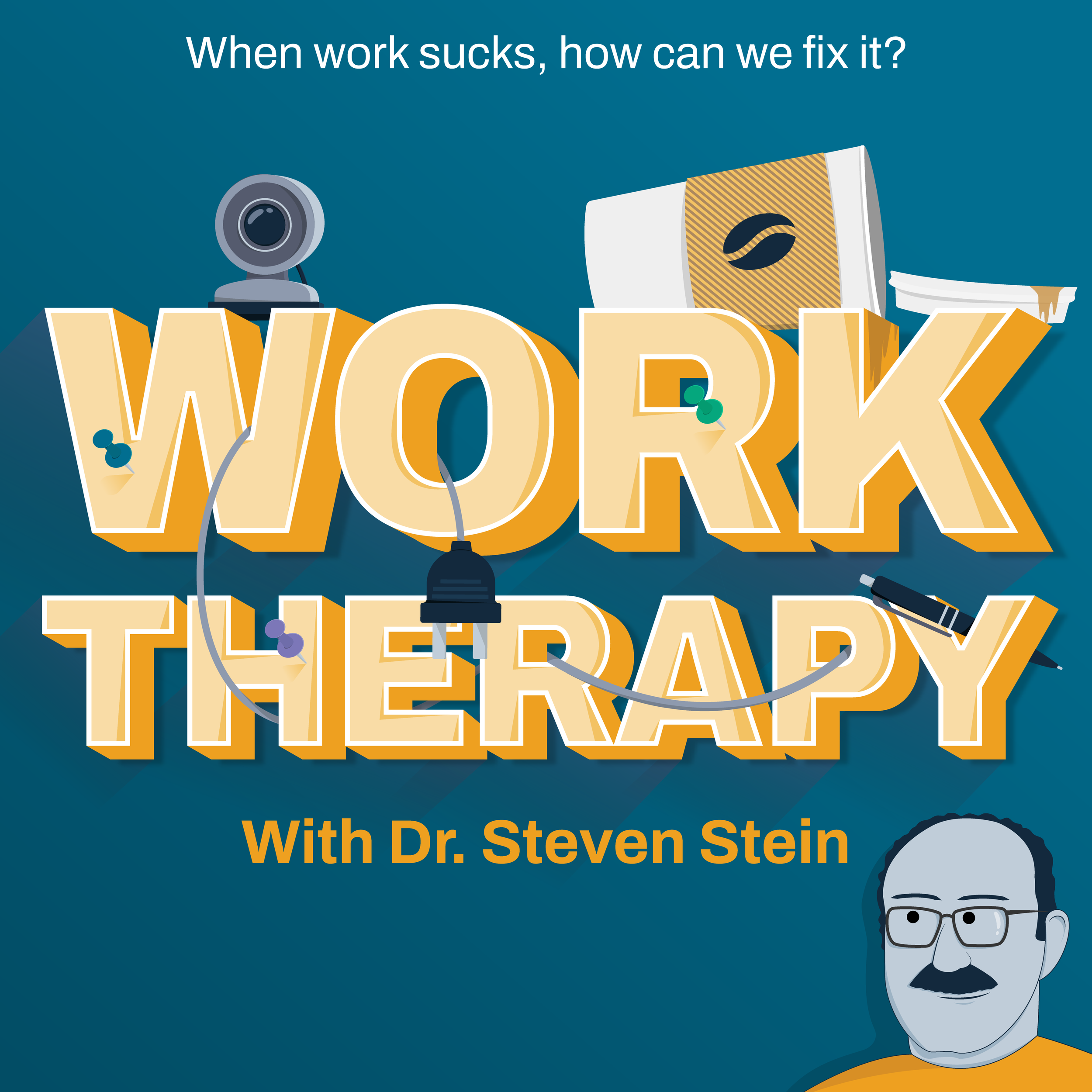 Cover design for a podcast series. (Adobe Illustrator)