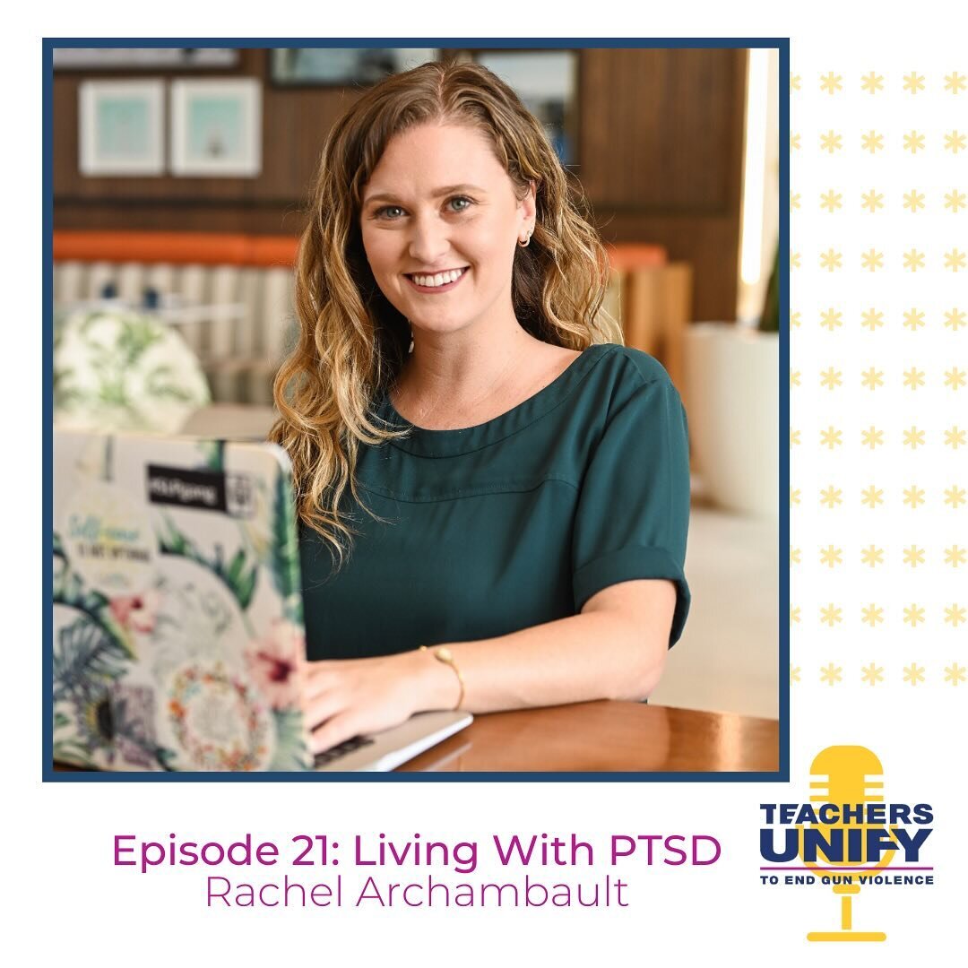 In this episode, we hear from Rachel Archambault (@ptsd.slp), a speech-language pathologist, public speaker, and gun violence survivor. She speaks about her experience at Marjory Stoneman Douglas HS, how she&rsquo;s helping to educate about trauma-in
