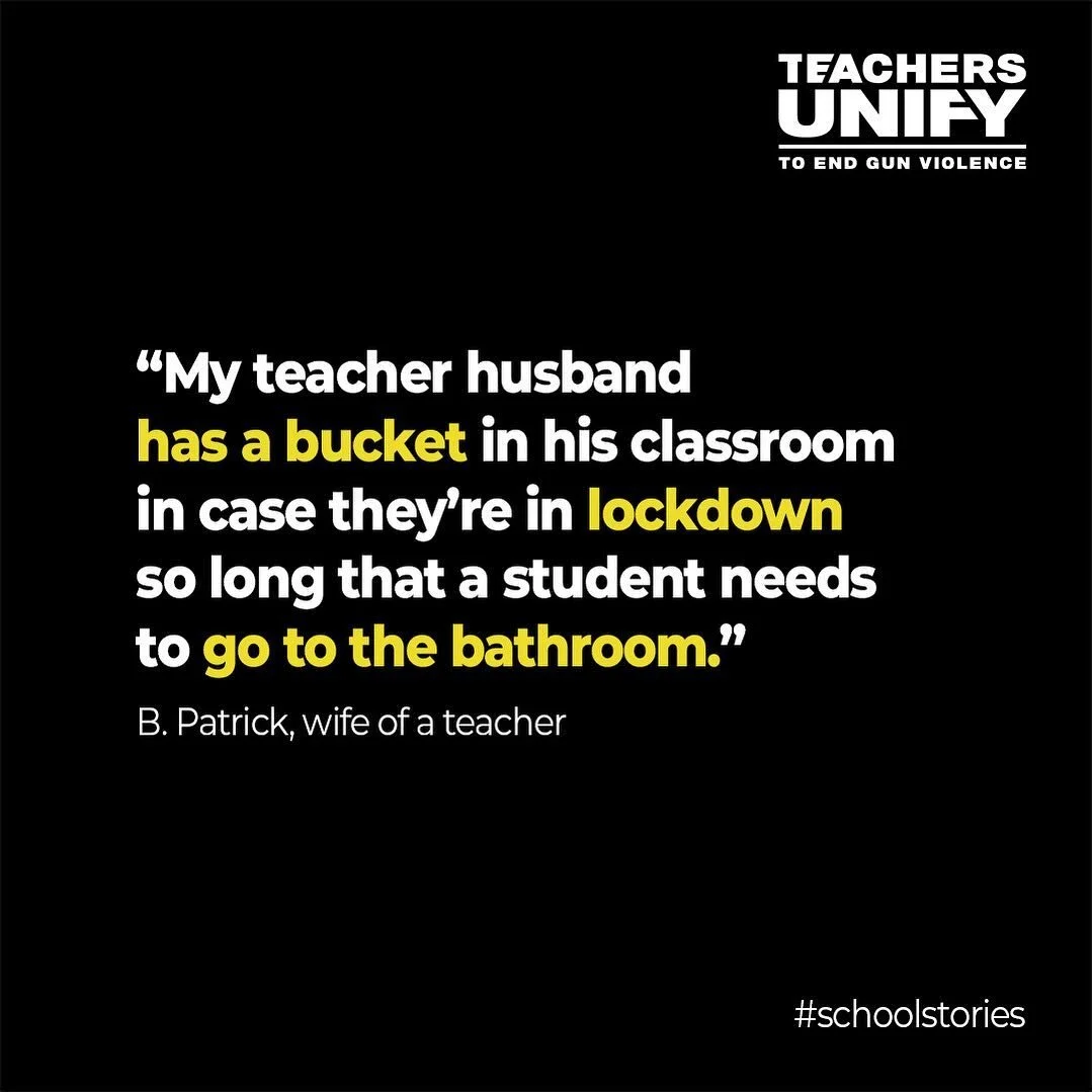 More than 360,000 students have experienced gun violence at school since Columbine, according to @washingtonpost. And there have been 394 school shootings since 1999. 

Shameful! 

#BooksNotBullets #SchoolStories #EndGunViolence 

☮️📓📚