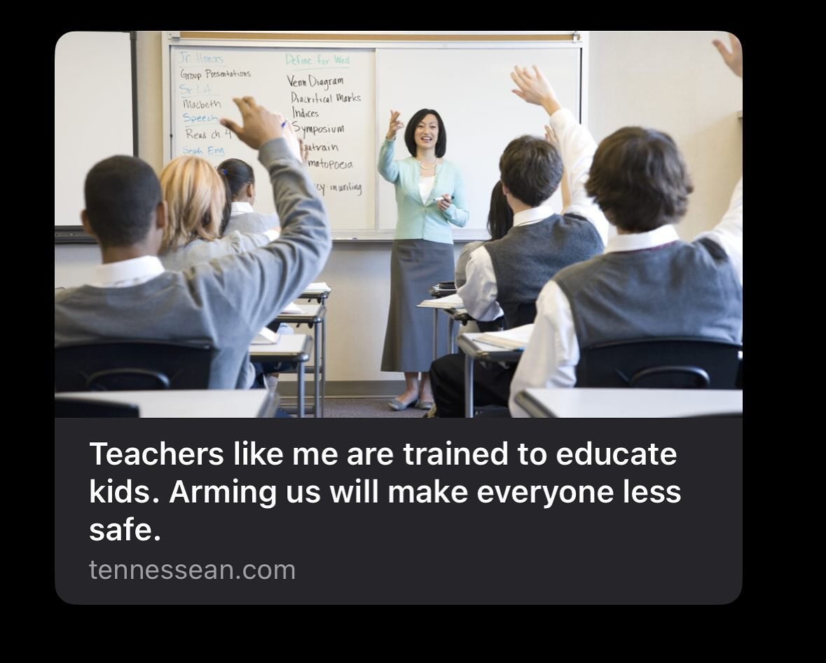 &ldquo;Guns do not belong in schools &ndash; and the American Federation of Teachers and the National Education Association, the nation&rsquo;s two largest teachers&rsquo; organizations representing millions of educators and staff, agree. They also s