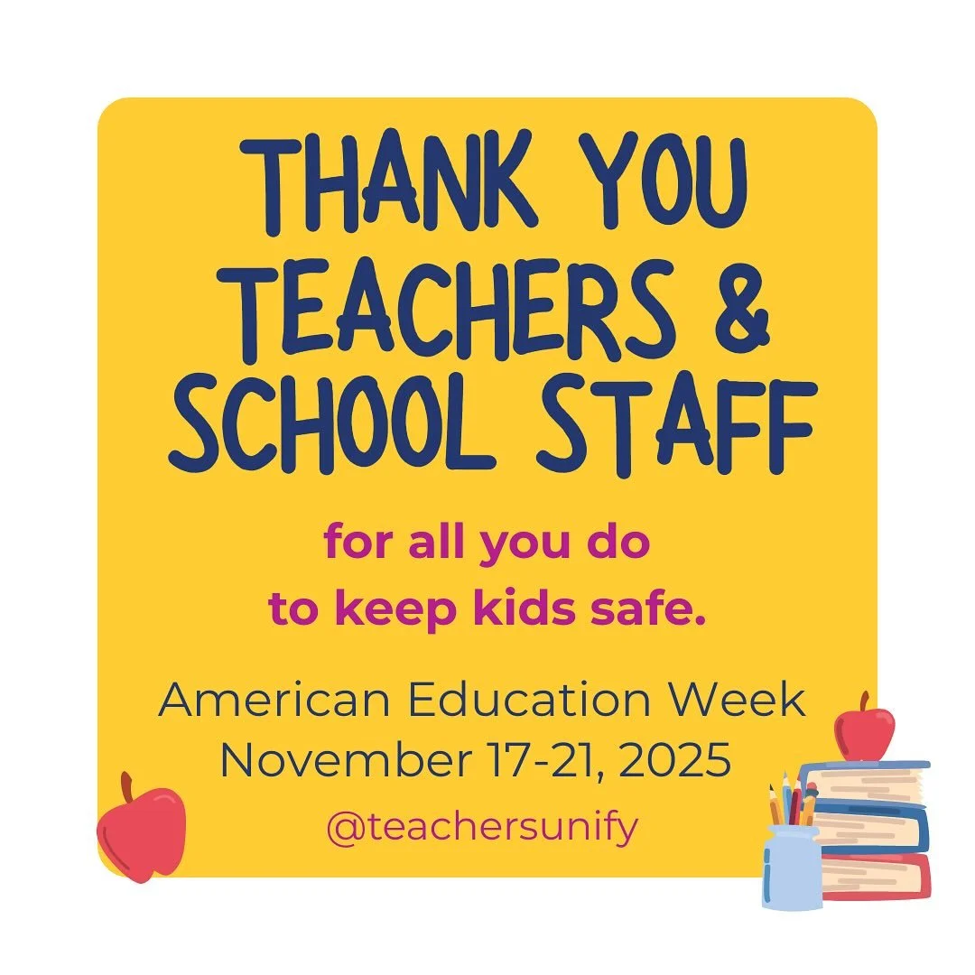 Thank you to all the educators, professors, counselors, and school staff who show up for students every single day with dedication and heart. Your commitment ensures children can learn free from the threat and trauma of gun violence, shapes futures, 