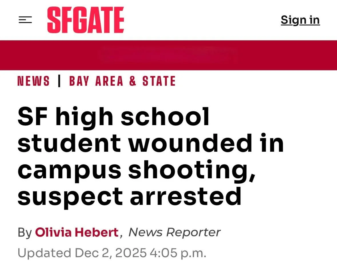 &ldquo;Every child deserves to feel safe at school and in their communities.&rdquo;

#BooksNotBullets
☮️📚📓
@sfgate
