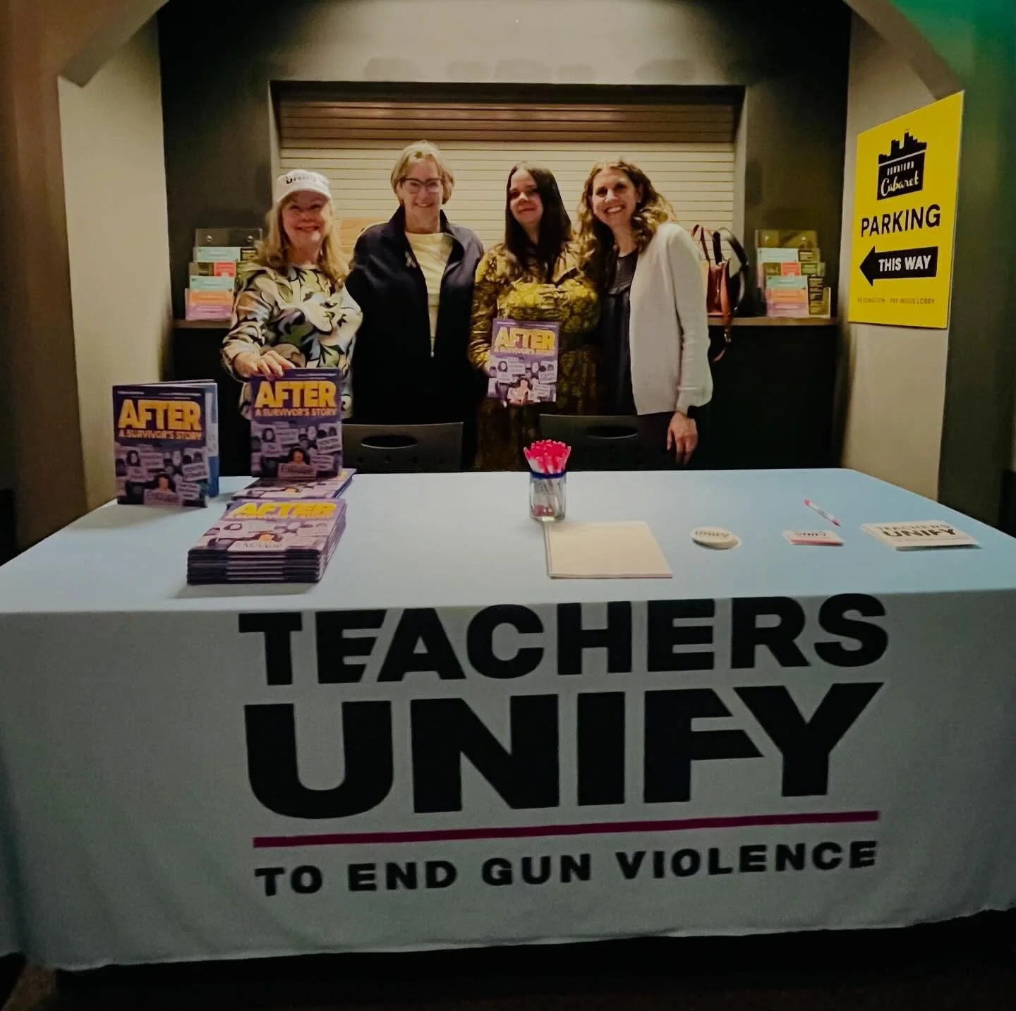Many thanks to @ctagainstgunviolence for including us in the screening event of @deathbynumbersthefilm in Bridgeport. We were incredibly proud to have Sandy Hook School tragedy teacher survivors and Teachers Unify activists participate in the panel a