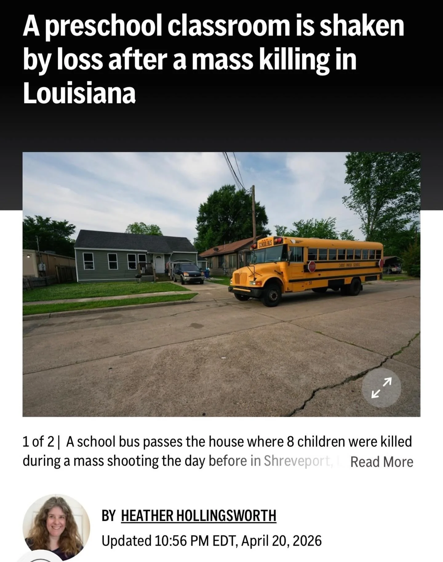 A heartbreaking window into what it&rsquo;s like for teachers and staff in the aftermath of gun violence. Students that don&rsquo;t return to the classroom is a tragic experience that far too many educators endure &mdash; how to answer impossible que