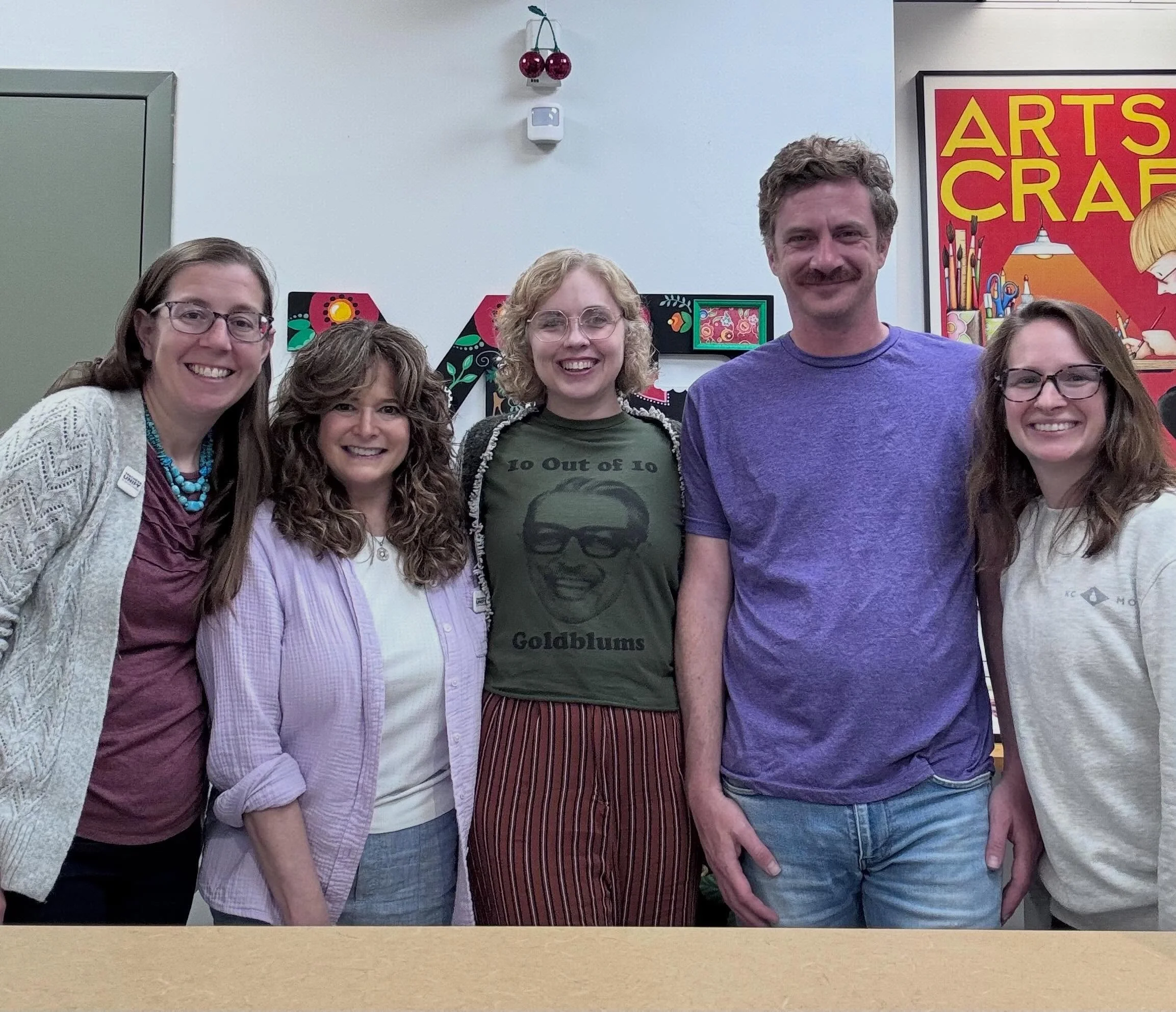 So great meeting folks at team @maryengelbreit! We&rsquo;re grateful for their partnership and support. 

#EmpowerChange
☮️📓📚