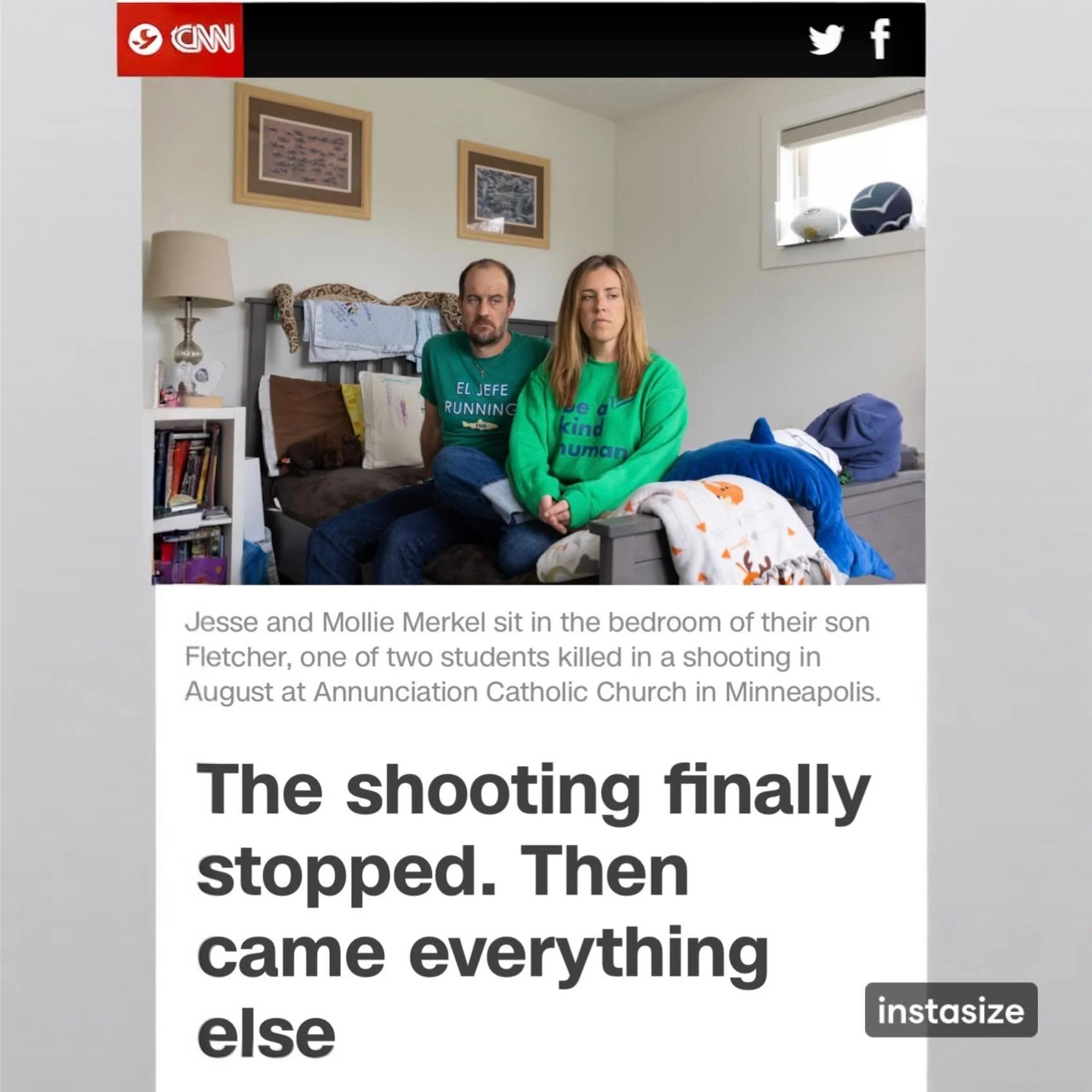 Don&rsquo;t look away. Read every word. Keep speaking up and organizing. We can and must do everything we can to prevent these horrific tragedies. @cnn 💔☮️📚📓

Link in bio.