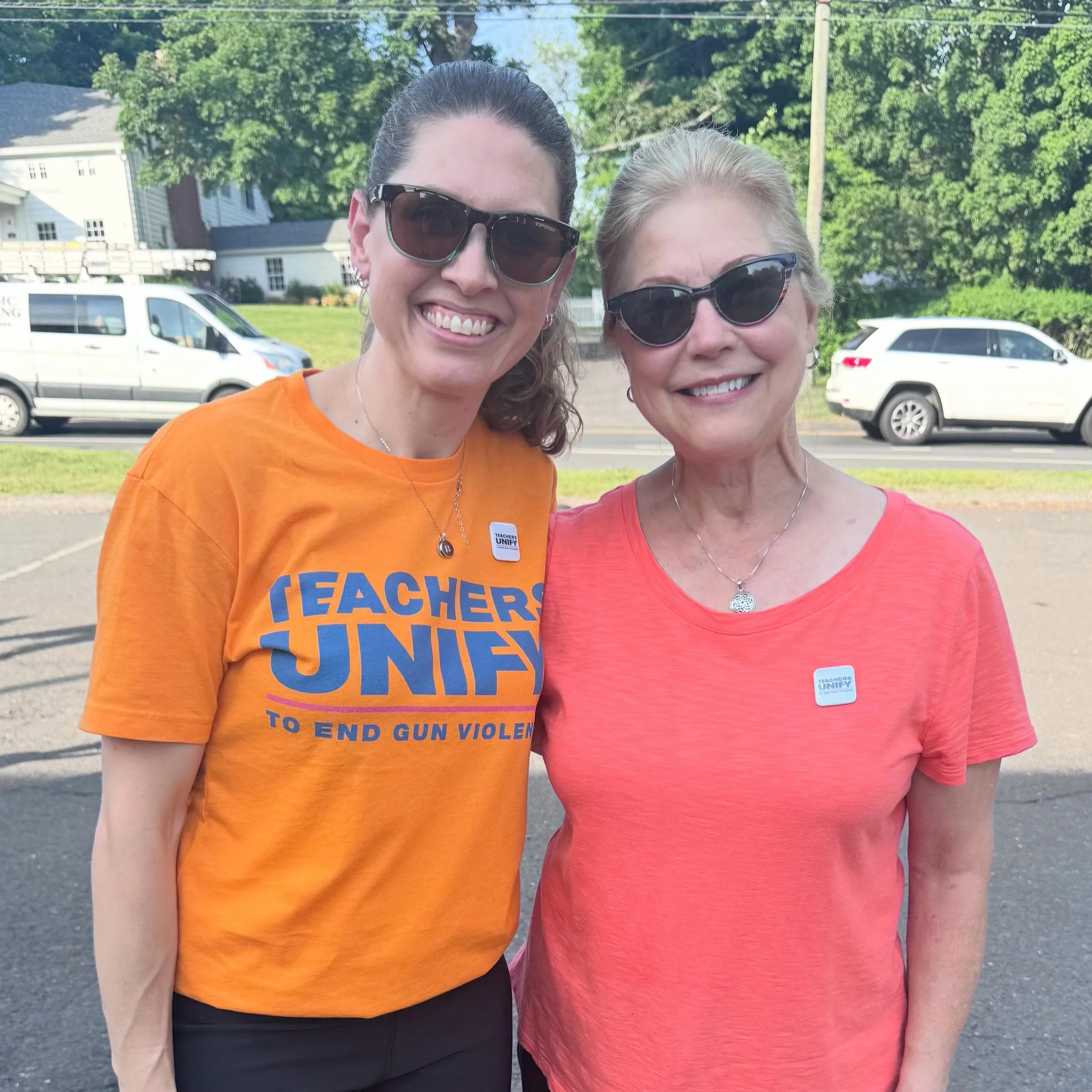 Many thanks to @jrnewtownactionalliance for including Teachers Unify in your #NationalGunViolenceAwarenessDay rally and march.

Amy Taylor and Robin Walker are survivor teachers of the Sandy Hook School tragedy and are founding members of our Crisis 