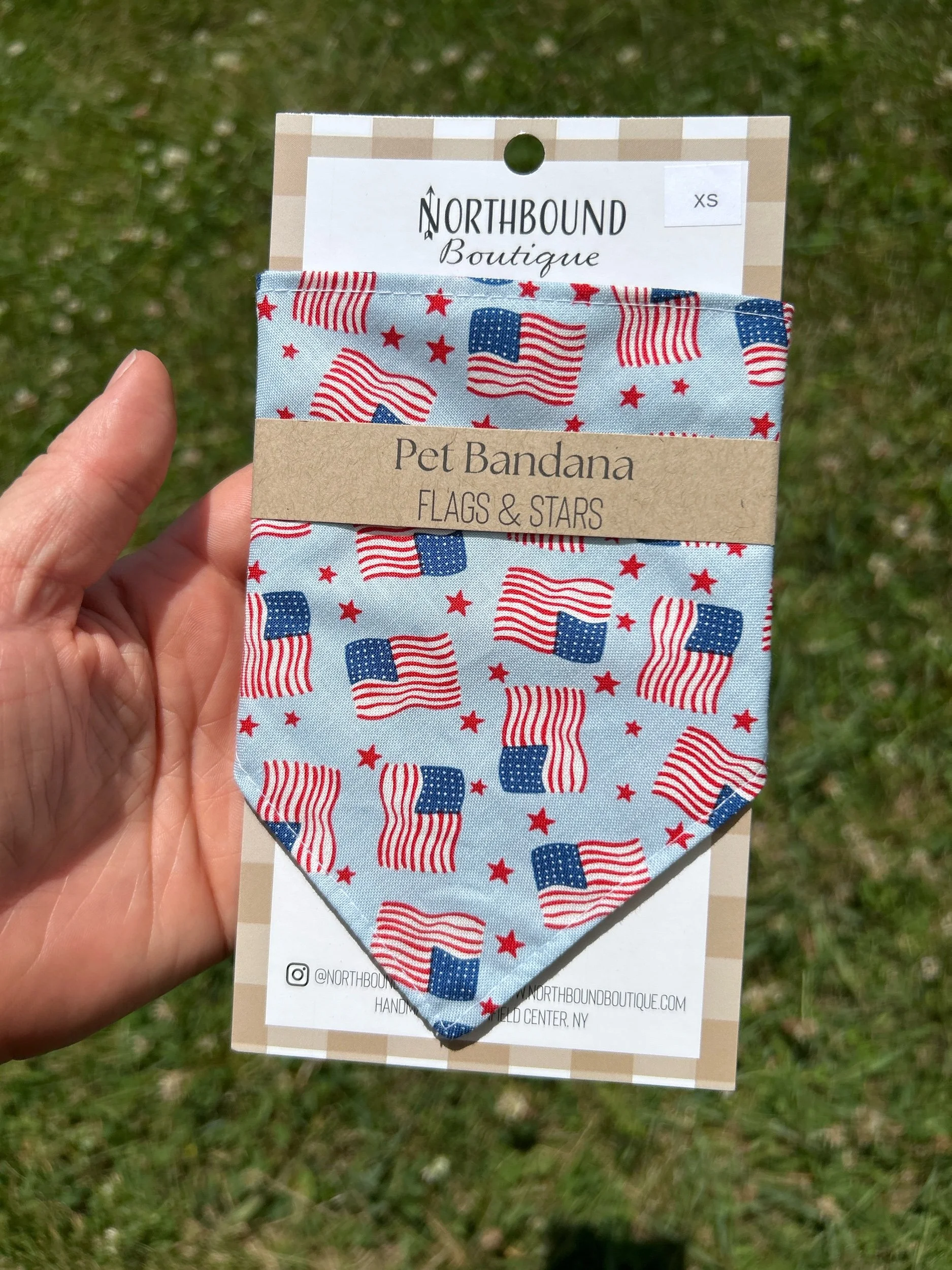 Patriotic & 4th of July Dog Bandanas & Bow Ties