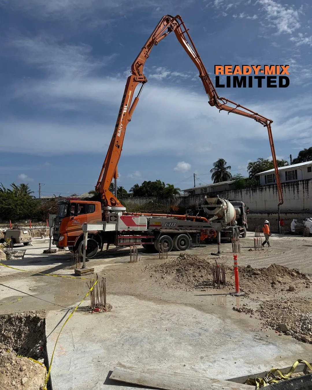 With our pumps, concrete placement is efficient, precise, and hassle-free.

Interested in learning more for your next project?
☎️: +1-246-436-3952
💻: www.readymixbarbados.com

#ReadyMixBarbados #BuildWithReadyMix #Concrete #Construction