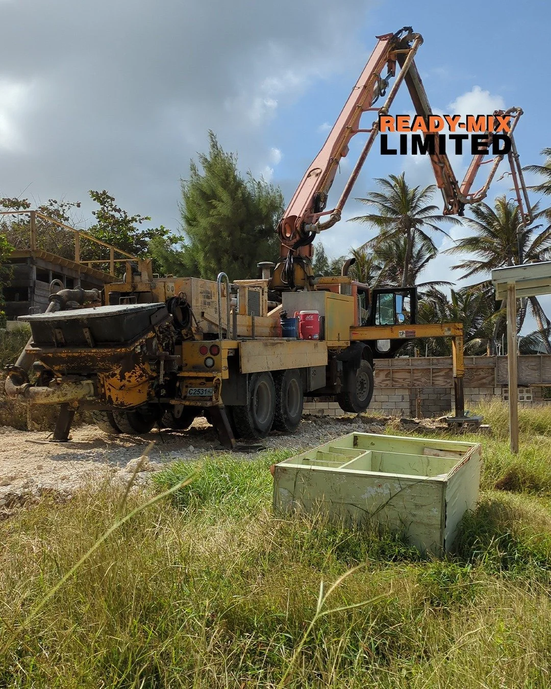 Ready-Mix equipment are built to handle any site conditions. 🙌

Interested in learning more for your next project?
☎️: +1-246-436-3952
💻: www.readymixbarbados.com

#ReadyMixBarbados #BuildWithReadyMix #Concrete #Construction