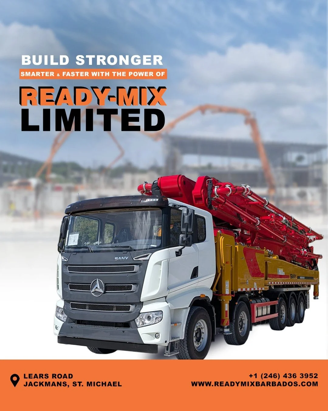 Build it better with Ready-Mix&mdash;stronger, smarter, and faster!
Interested in what we can do for your next project?
☎️: +1-246-436-3952
💻: www.readymixbarbados.com
#ReadyMixBarbados #BuildWithReadyMix #Concrete #Construction