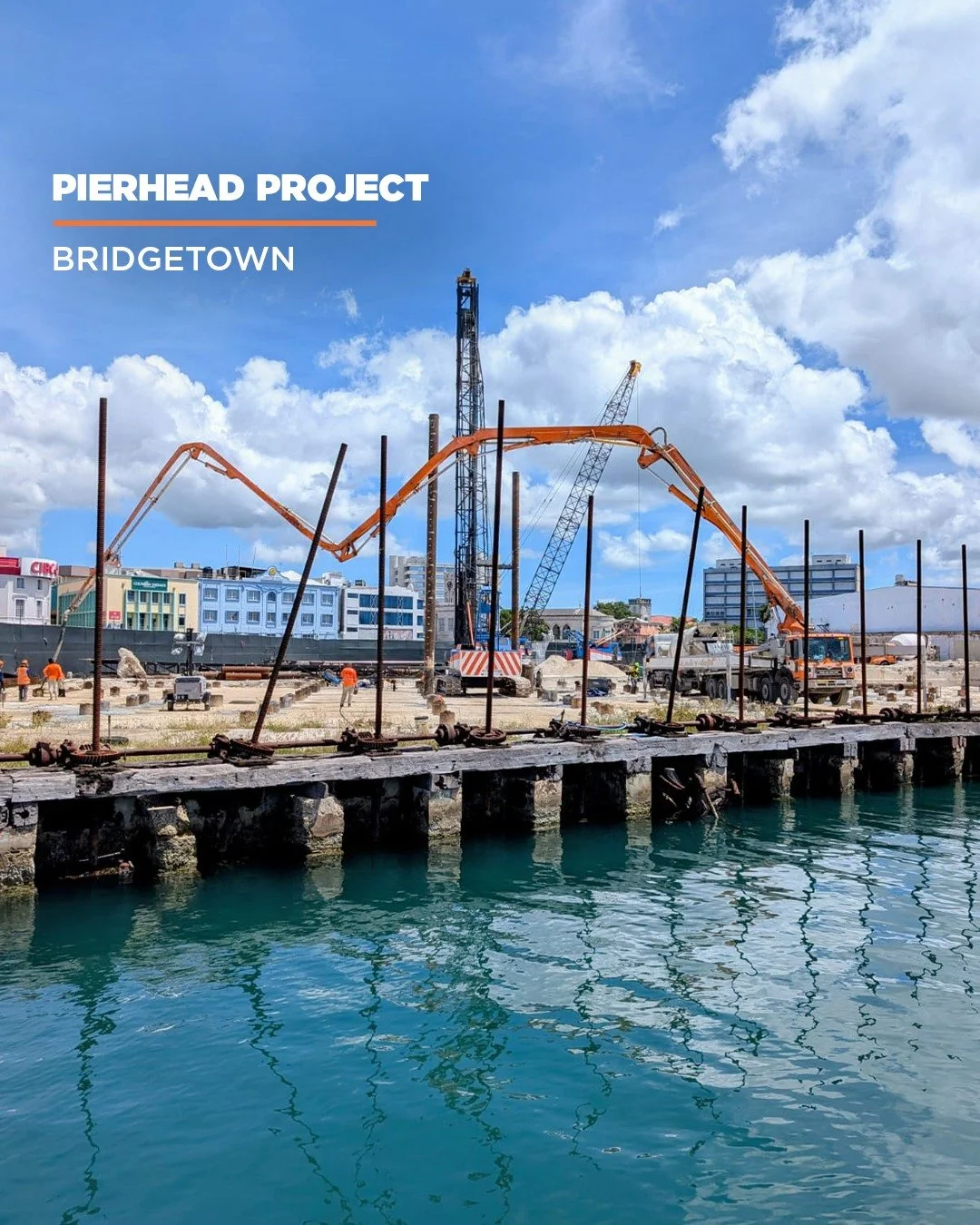 Ready-Mix on site at The Pierhead in Bridgetown! 👷

Interested in learning more about our services?
☎️: +1-246-436-3952
💻: www.readymixbarbados.com

#ReadyMixBarbados #BuildWithReadyMix #Concrete #Construction