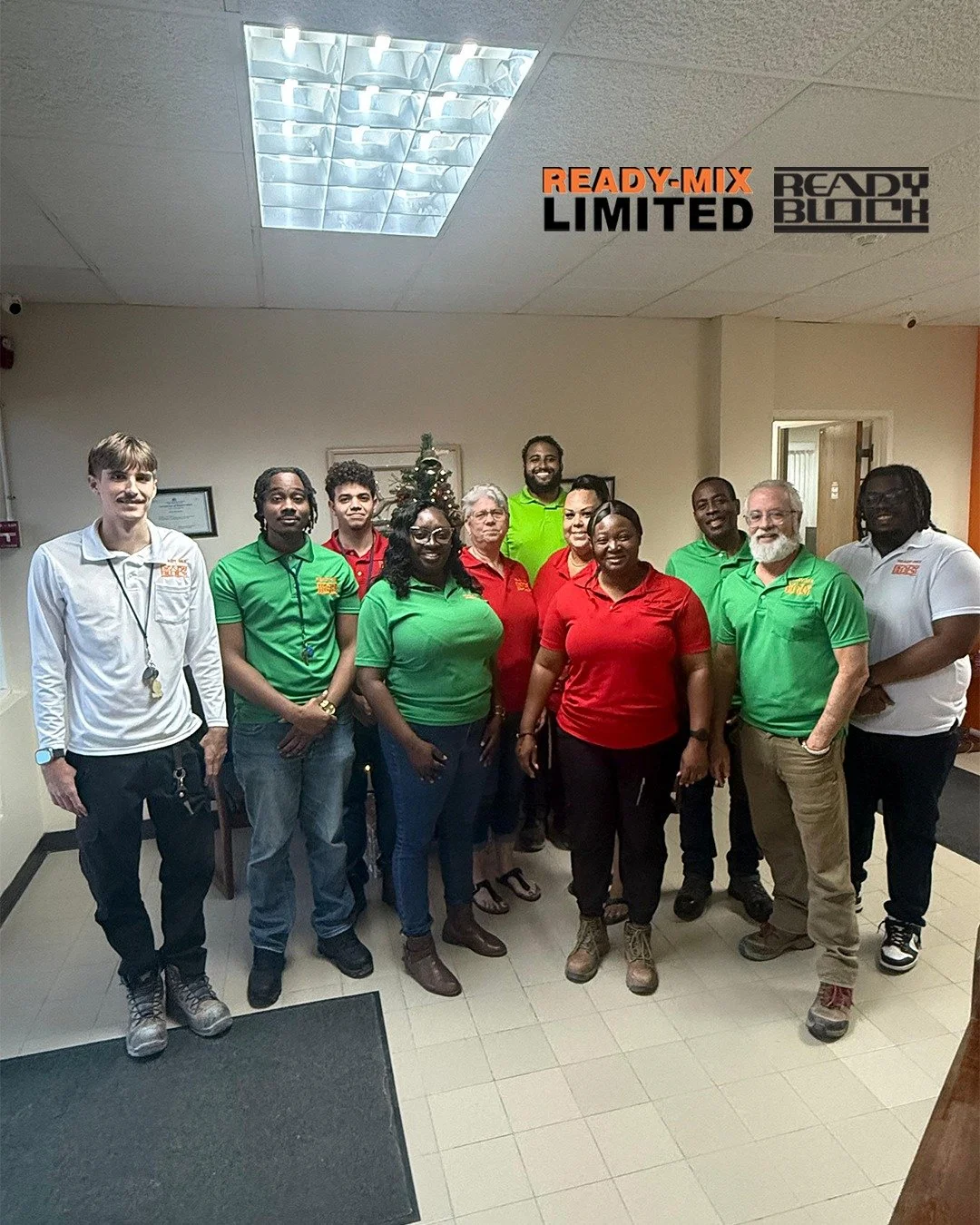 Season&rsquo;s greetings from the Ready-Mix and Ready Block team. 🎄
Thank you for your continued support, and warm wishes for a Merry Christmas.

#ReadyMixBarbados #ReadyBlockBarbados #MerryChristmas #HappyHoliday