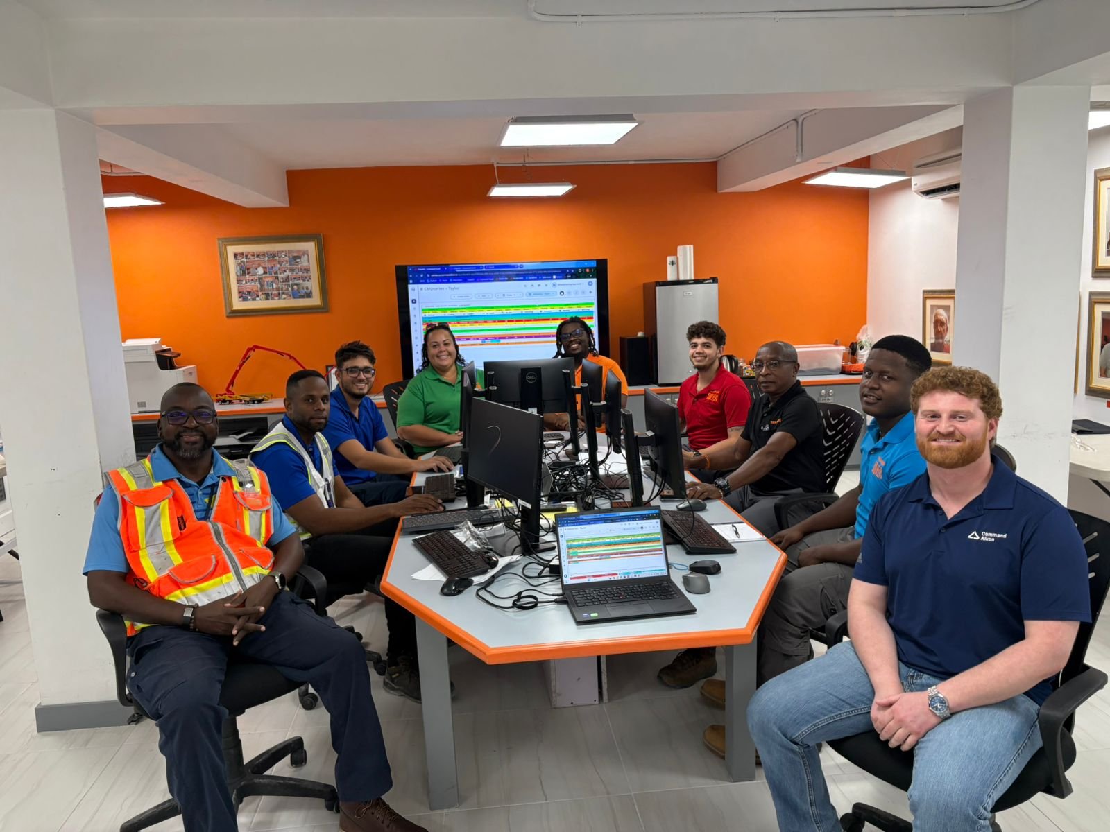 Ready-Mix recently participated in a 3-day training session titled &ldquo;Command Alkon&rsquo;s COMMANDseries Solutions with an Introductory View to Cloud Dispatch Migration,&rdquo; led by Taylor Northern (seated front right).

Team members from Acco