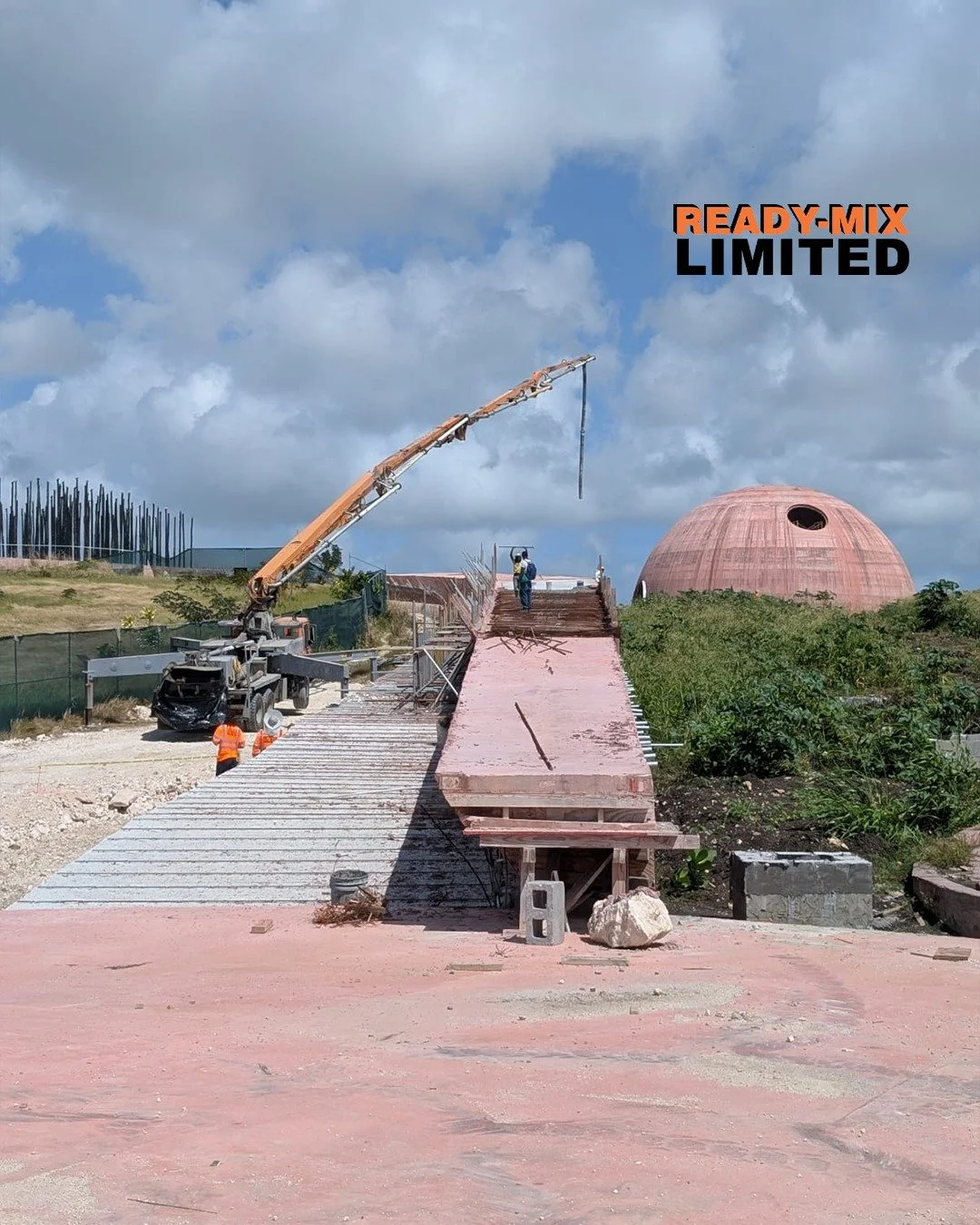 Back in action at the Newton Project with Ready-Mix.

Thinking ahead to your next build? Let&rsquo;s connect.
☎️: +1-246-436-3952
💻: www.readymixbarbados.com

#ReadyMixBarbados #ConstructionLife #OnSite #BuildWithReadyMix