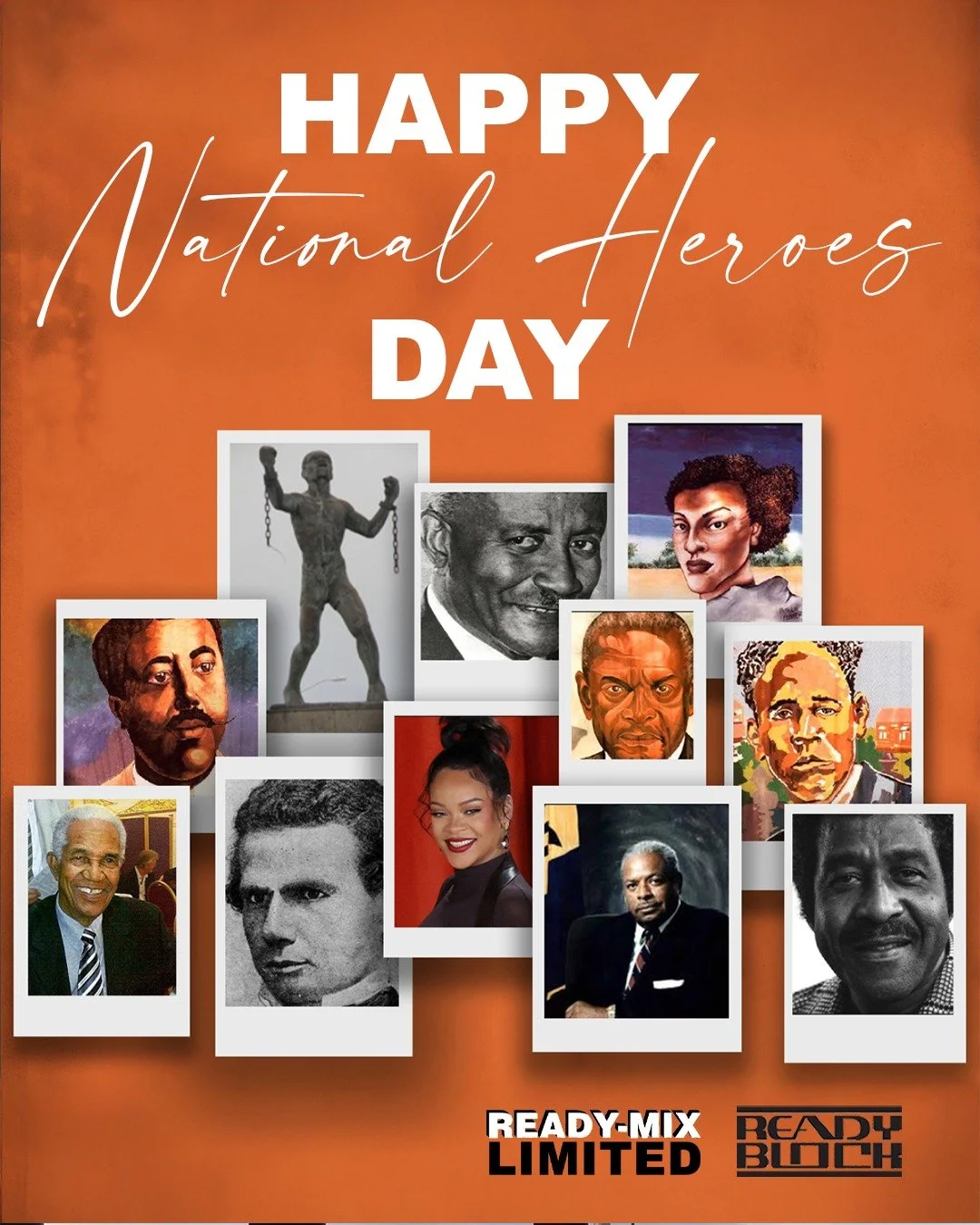 Happy National Heroes Day Barbados! 

#ReadyMix #Barbados #NationalHerosDay