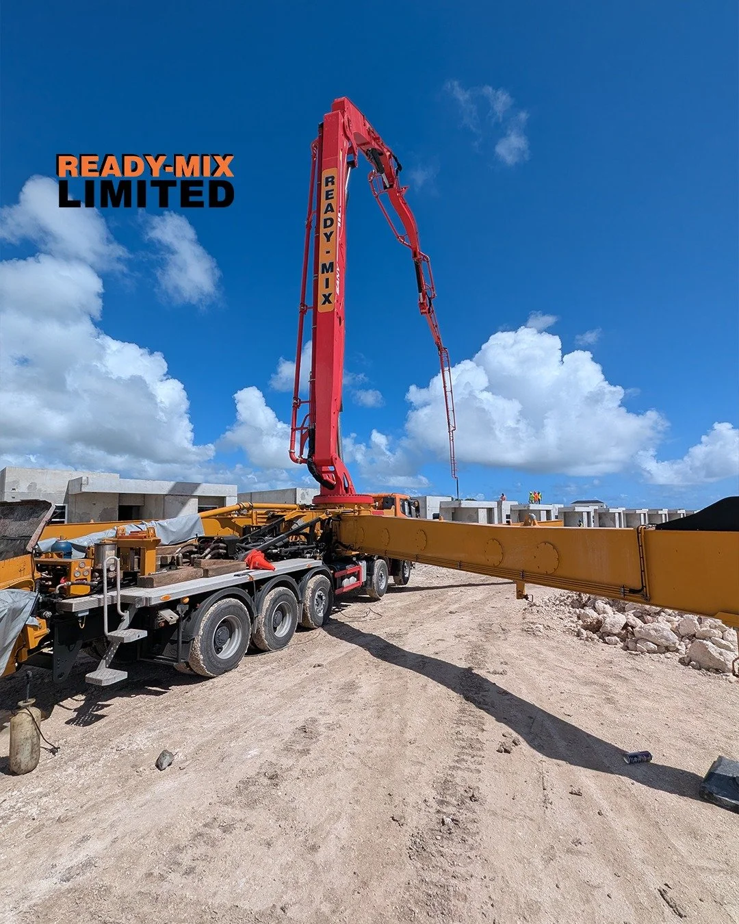 When the job calls for reach and precision, Ready-Mix concrete pumps are ready for the task.

Interested in learning more about our services?
☎️: +1-246-436-3952
💻: www.readymixbarbados.com

#ReadyMixBarbados #BuildWithReadyMix #Concrete #Constructi