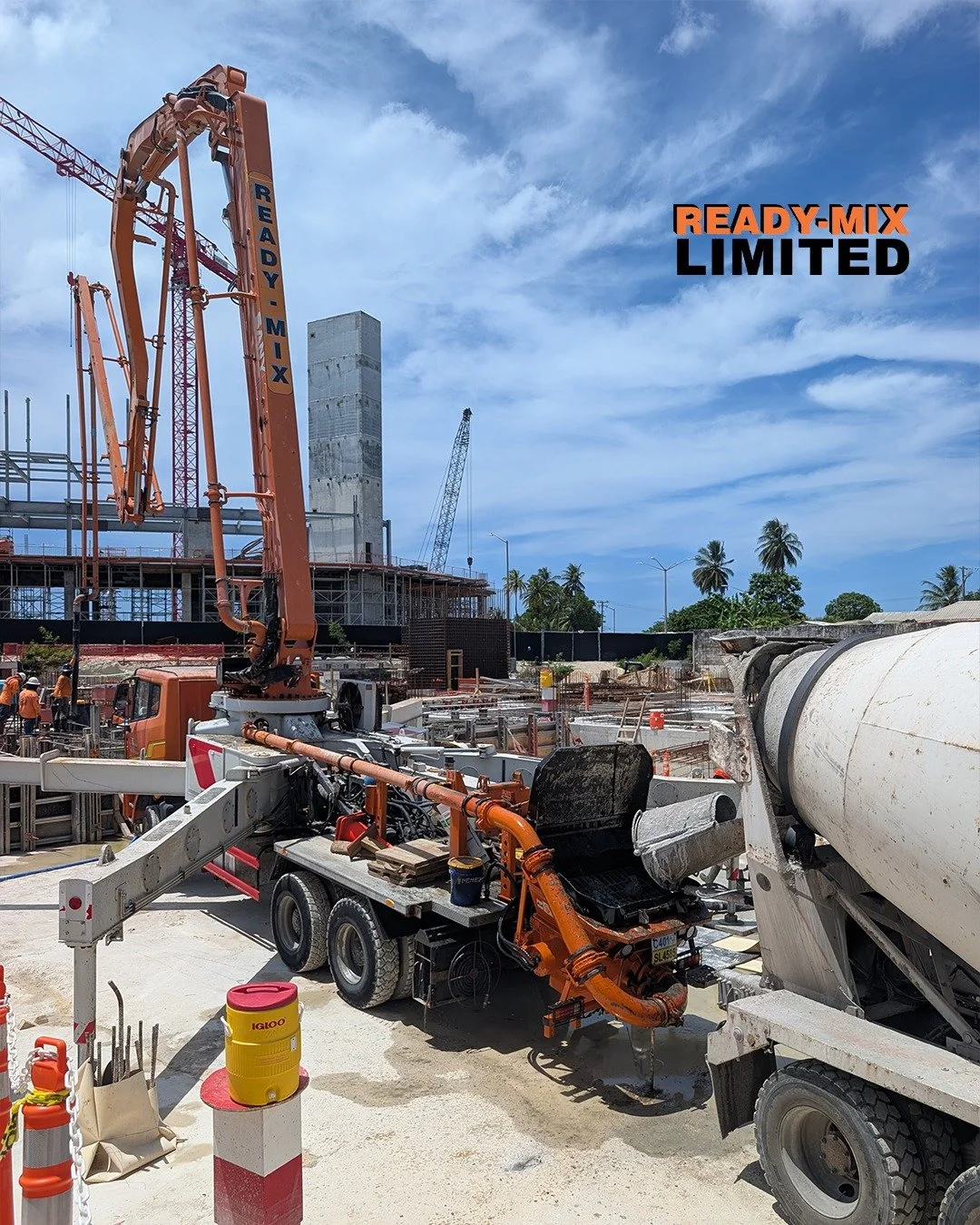 Some jobs demand reach, control, and absolute accuracy. Ready-Mix concrete pumps deliver exactly that.

Interested in learning more about our services?
☎️: +1-246-436-3952
💻: www.readymixbarbados.com

#ReadyMixBarbados #BuildWithReadyMix #Concrete #